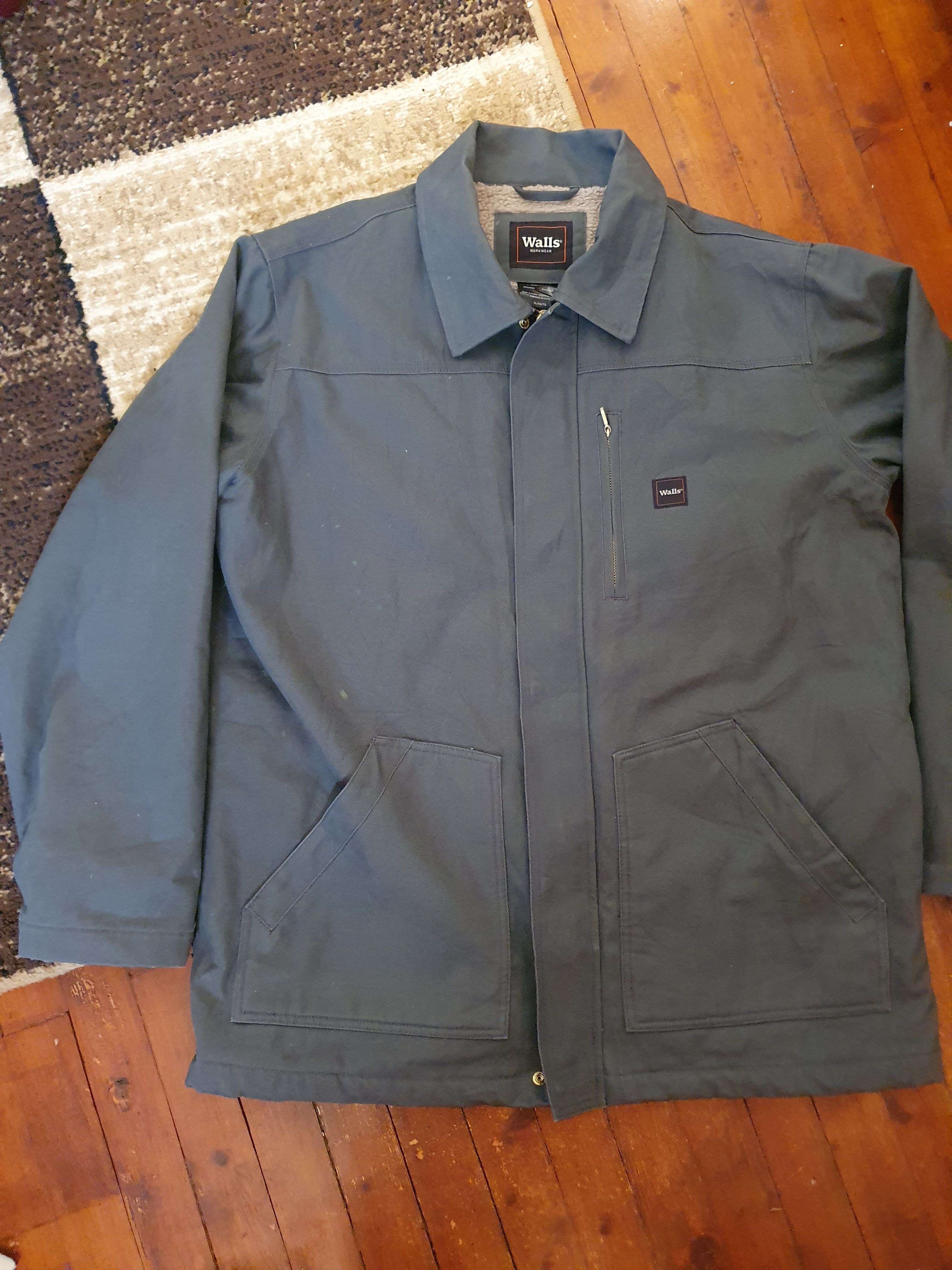 Walls WALLS Sherpa Lined Duck Canvas Work jacket,sz XL Size US XL / EU 56 / 4 - 4 Thumbnail