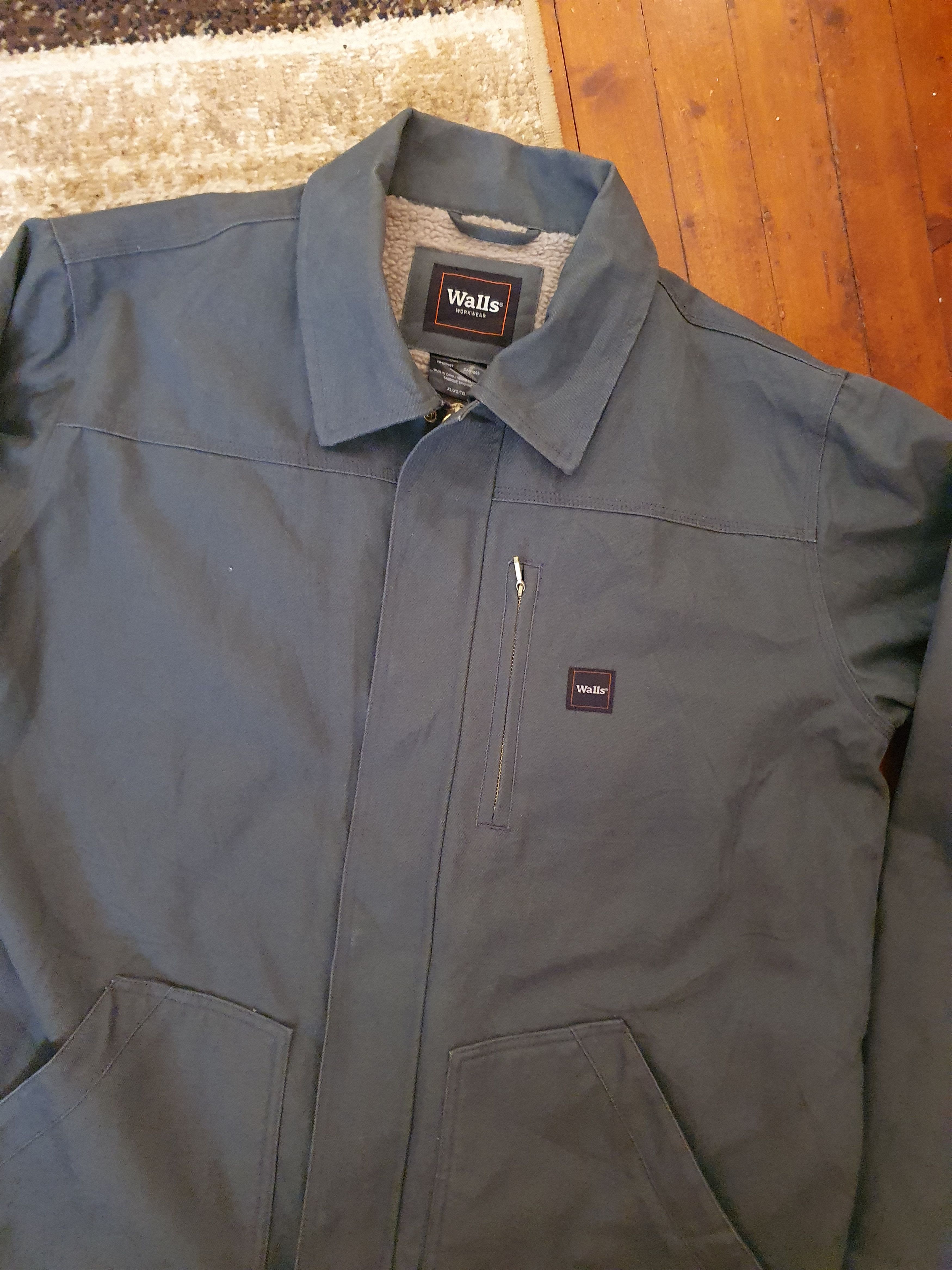 Walls WALLS Sherpa Lined Duck Canvas Work jacket,sz XL Size US XL / EU 56 / 4 - 6 Thumbnail