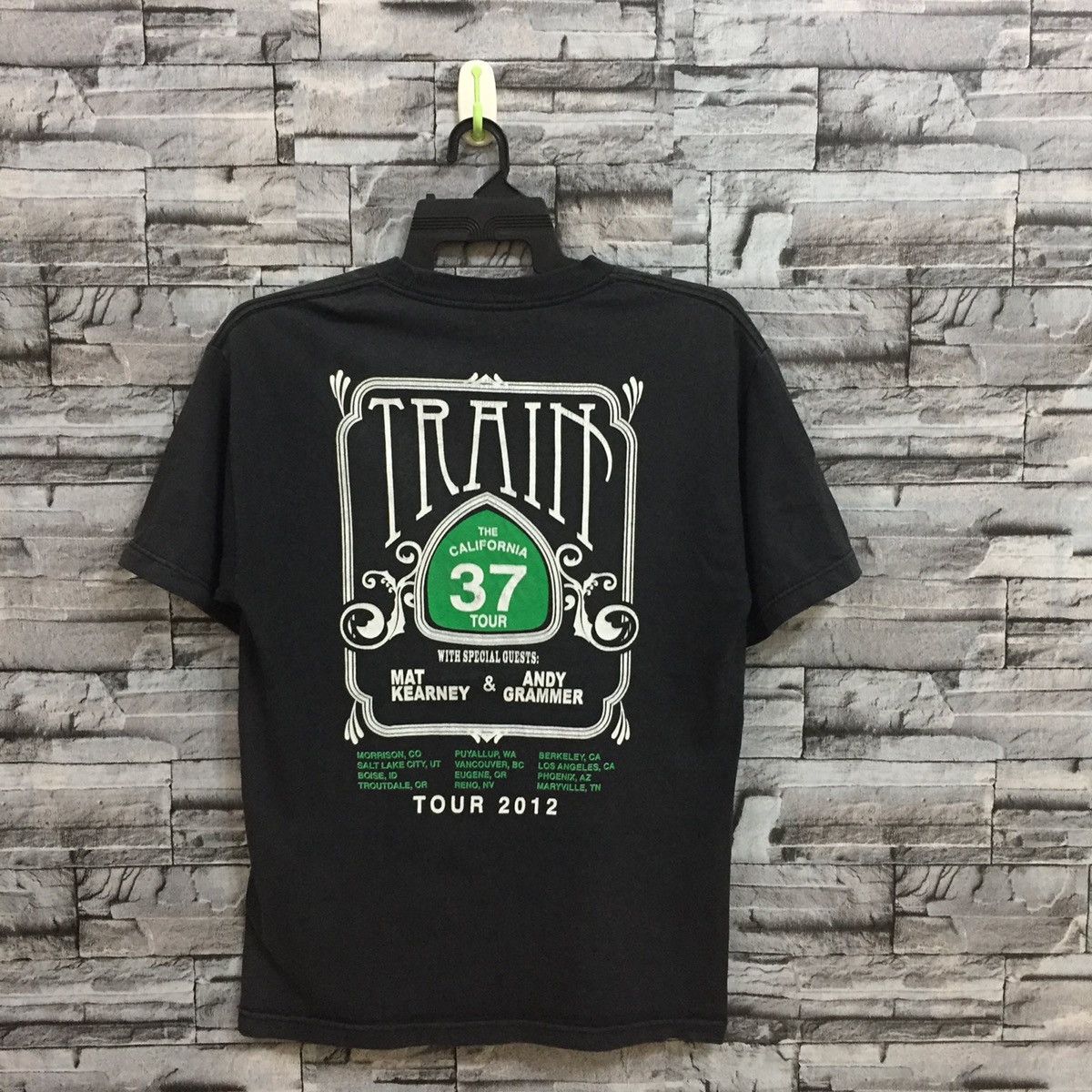 Band Tees Train Band x Mat Kearney & Andy Grammer t shirt fit M Size US M / EU 48-50 / 2 - 5 Thumbnail
