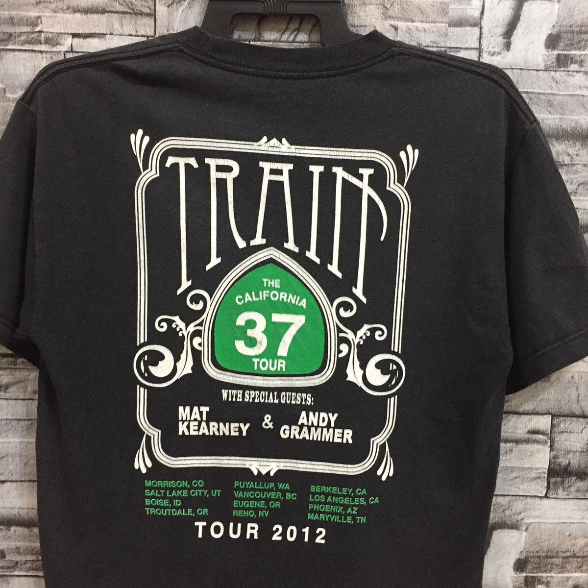 Band Tees Train Band x Mat Kearney & Andy Grammer t shirt fit M Size US M / EU 48-50 / 2 - 6 Thumbnail
