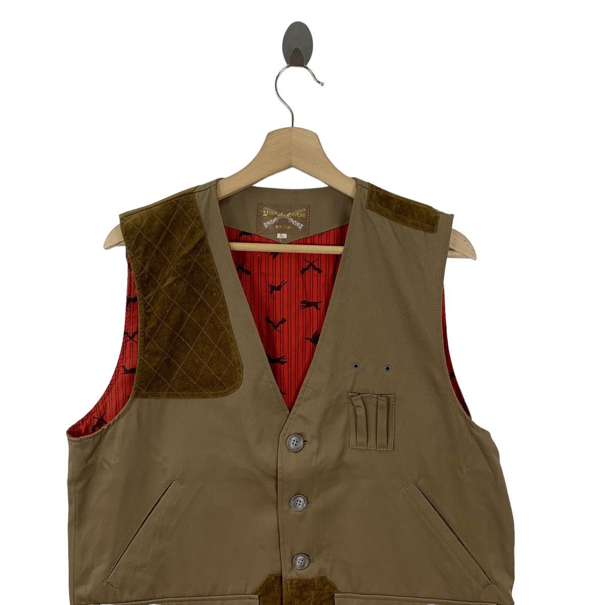 Vintage Vintage Japanese Hunting Vest Jacket Era 70s Size US L / EU 52-54 / 3 - 2 Thumbnail