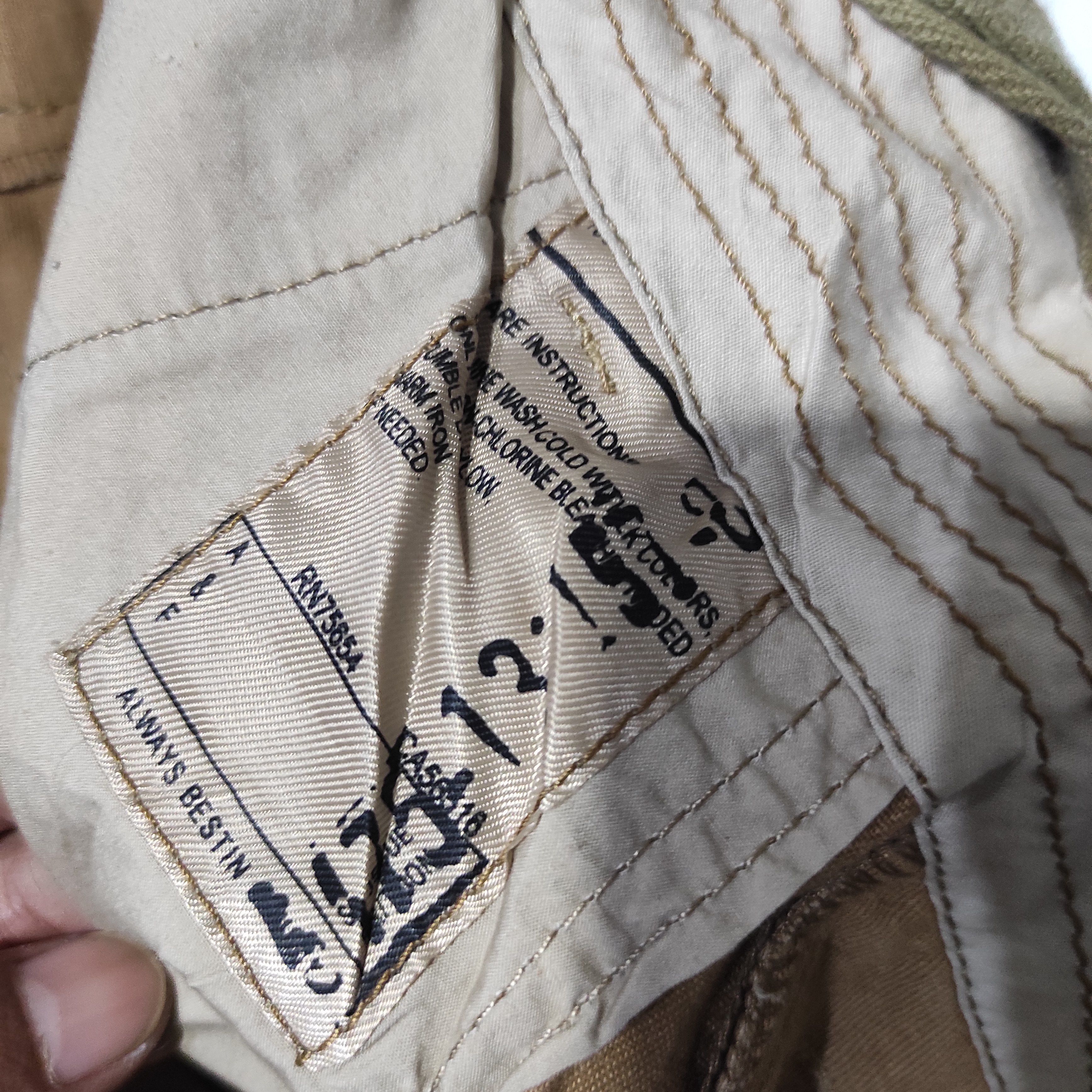 Abercrombie & Fitch × Japanese Brand Abercrombie & Fitch Cargo multipocket pants Size US 34 / EU 50 - 11 Thumbnail