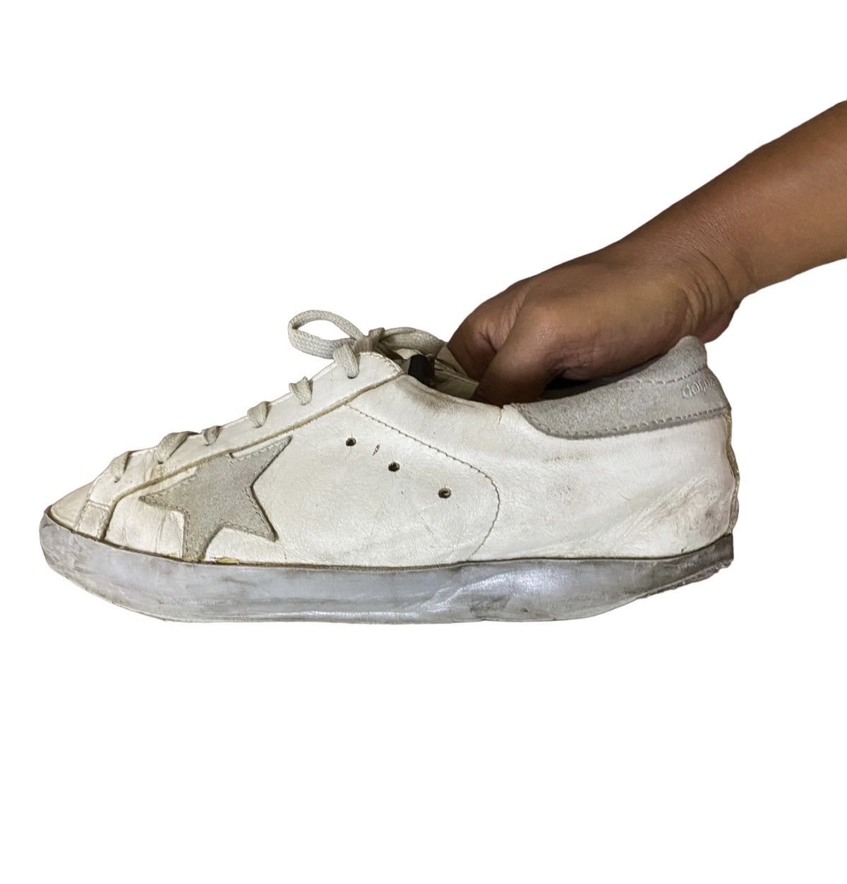 Golden Goose Golden Goose White Sneakers Size US 7.5 / EU 40-41 - 4 Thumbnail