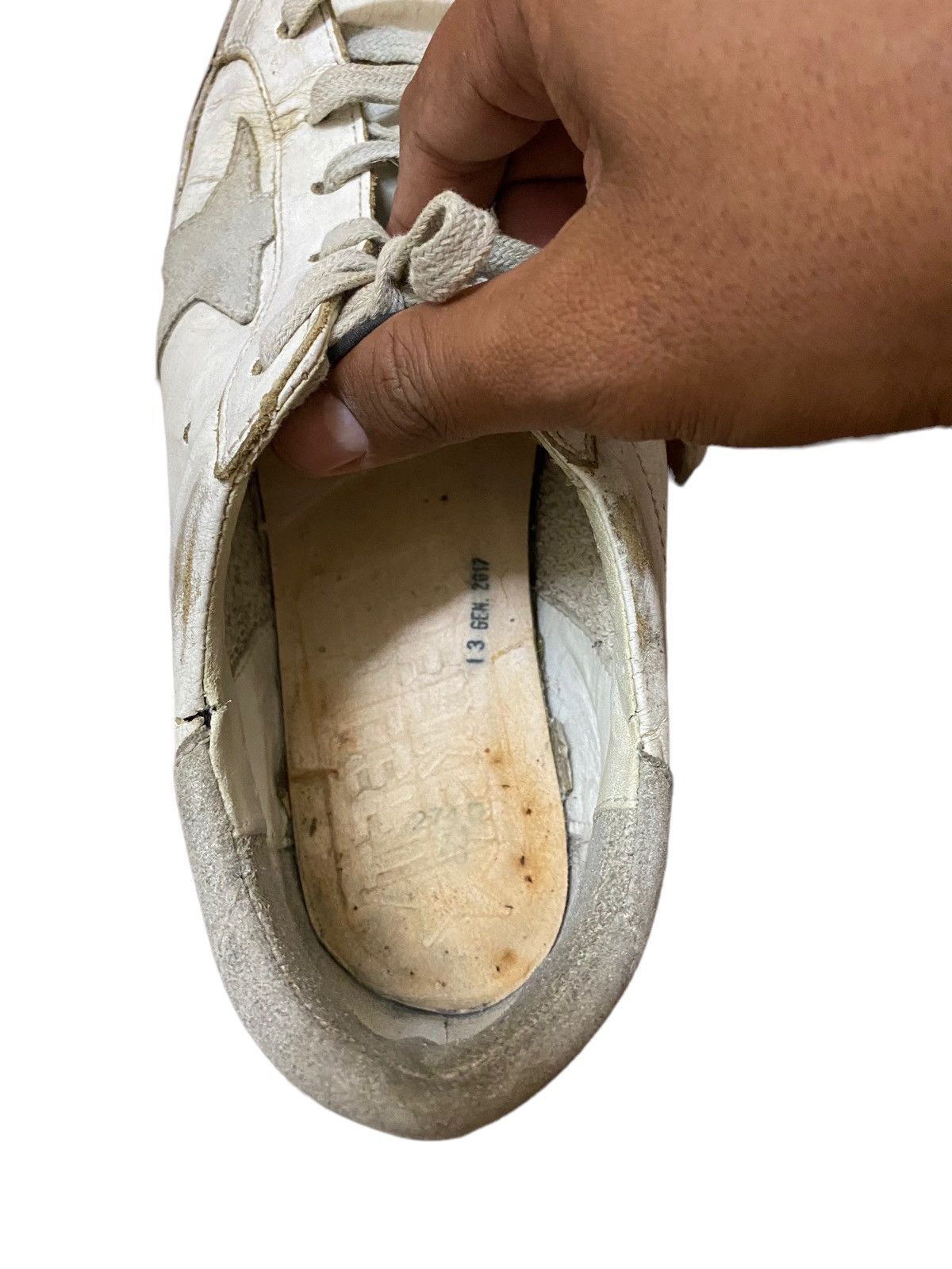 Golden Goose Golden Goose White Sneakers Size US 7.5 / EU 40-41 - 10 Thumbnail