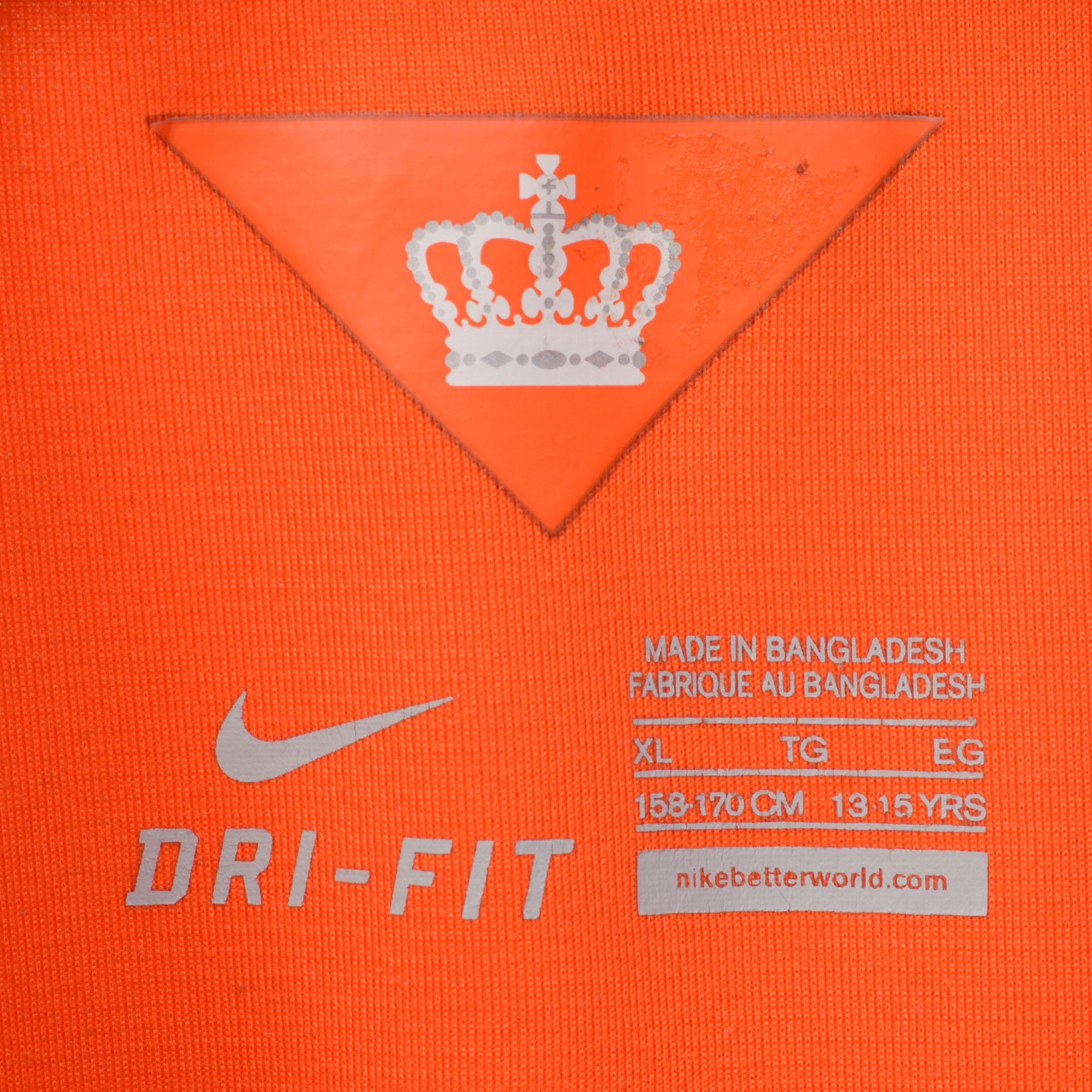 Nike C04 Holland World Cup 2014 shirt 2015 jersey YOUTH XL KIDS Size US XS / EU 42 / 0 - 5 Thumbnail