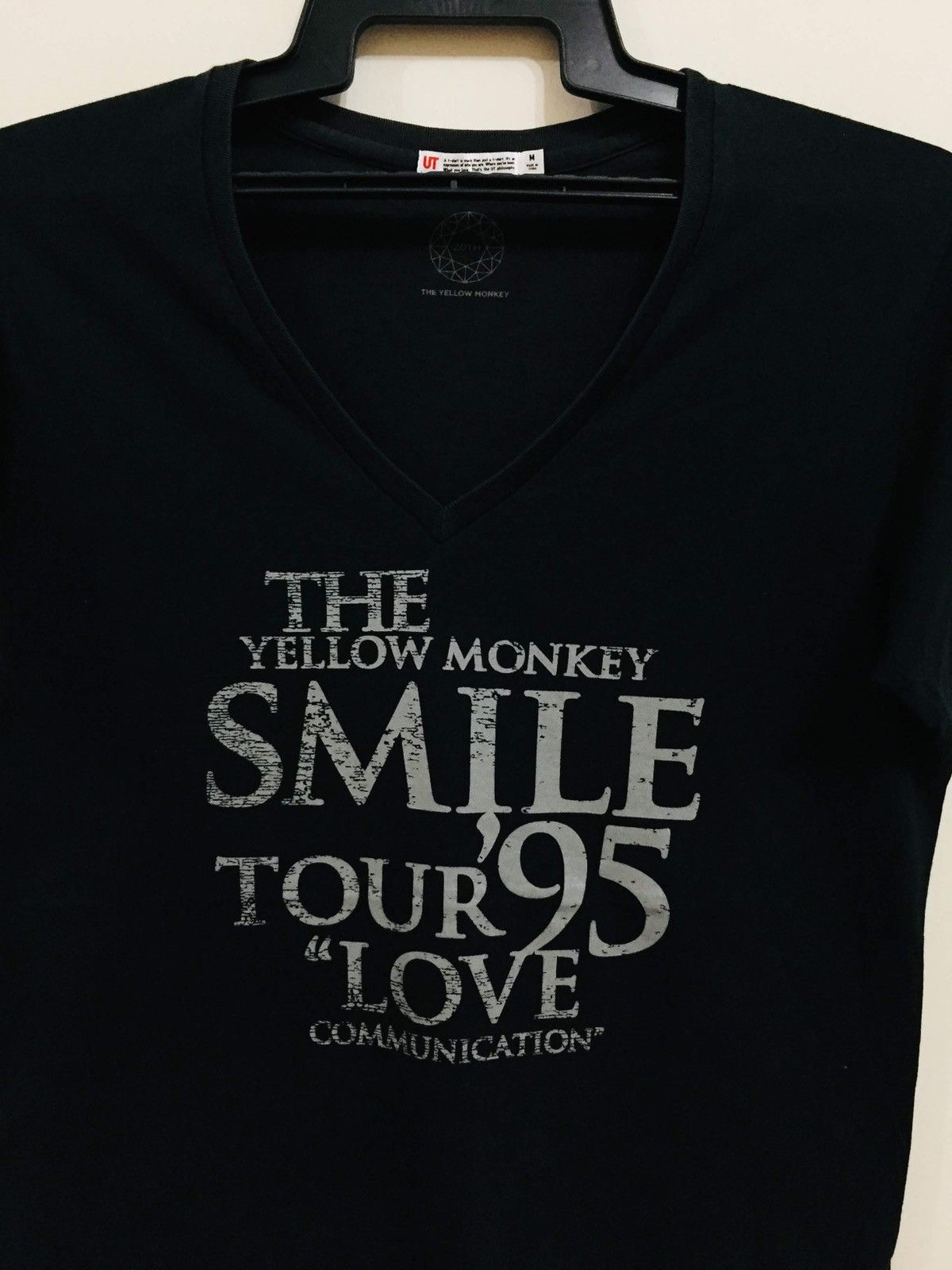 Band Tees THE YELLOW MONKEY BAND t shirt rock Japan TOUR '95 M fit S Size US S / EU 44-46 / 1 - 2 Thumbnail
