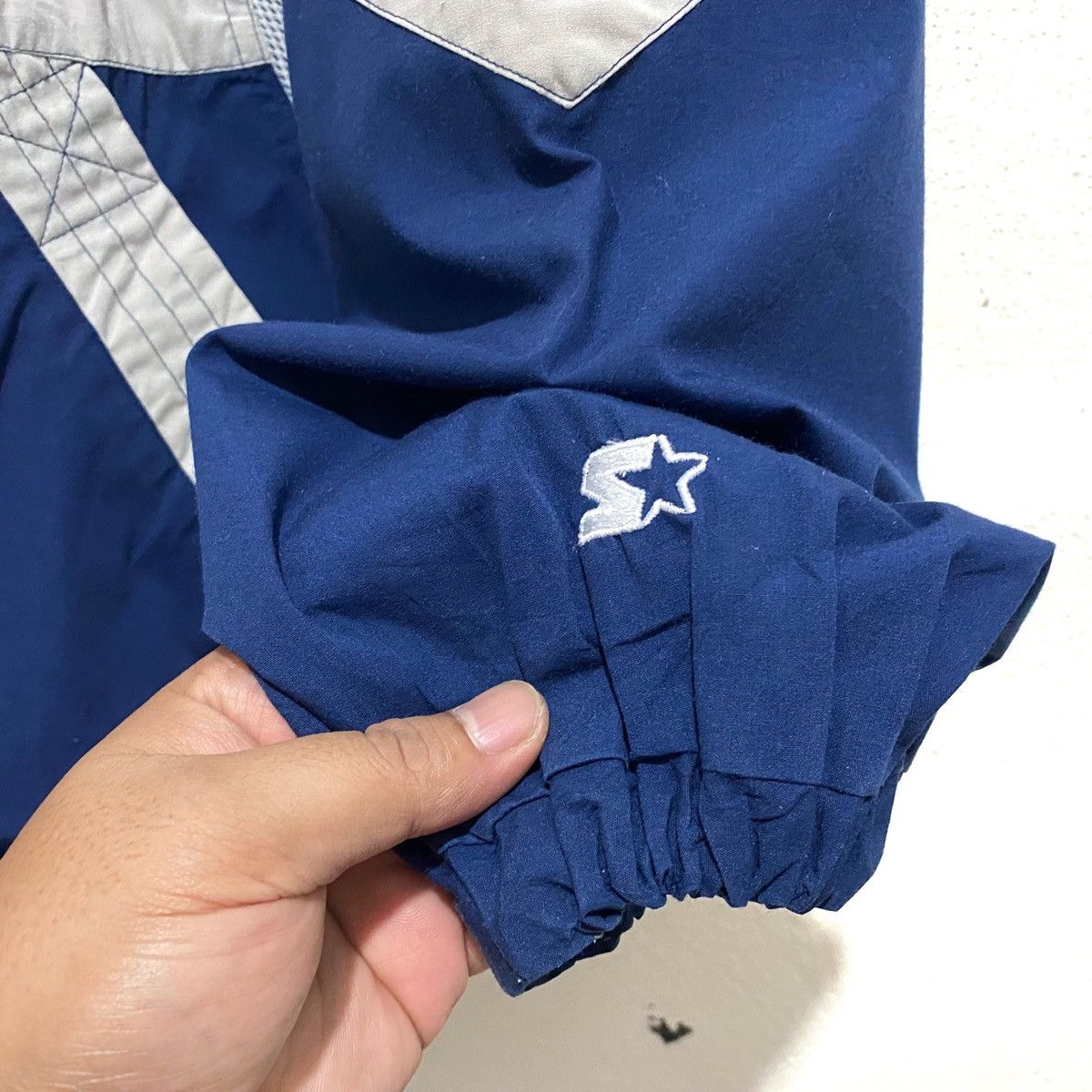 New York Yankees × Starter × Vintage Vintage NEW YORK YANKEES by Starter Windbreaker Half Zipper Size US M / EU 48-50 / 2 - 5 Thumbnail