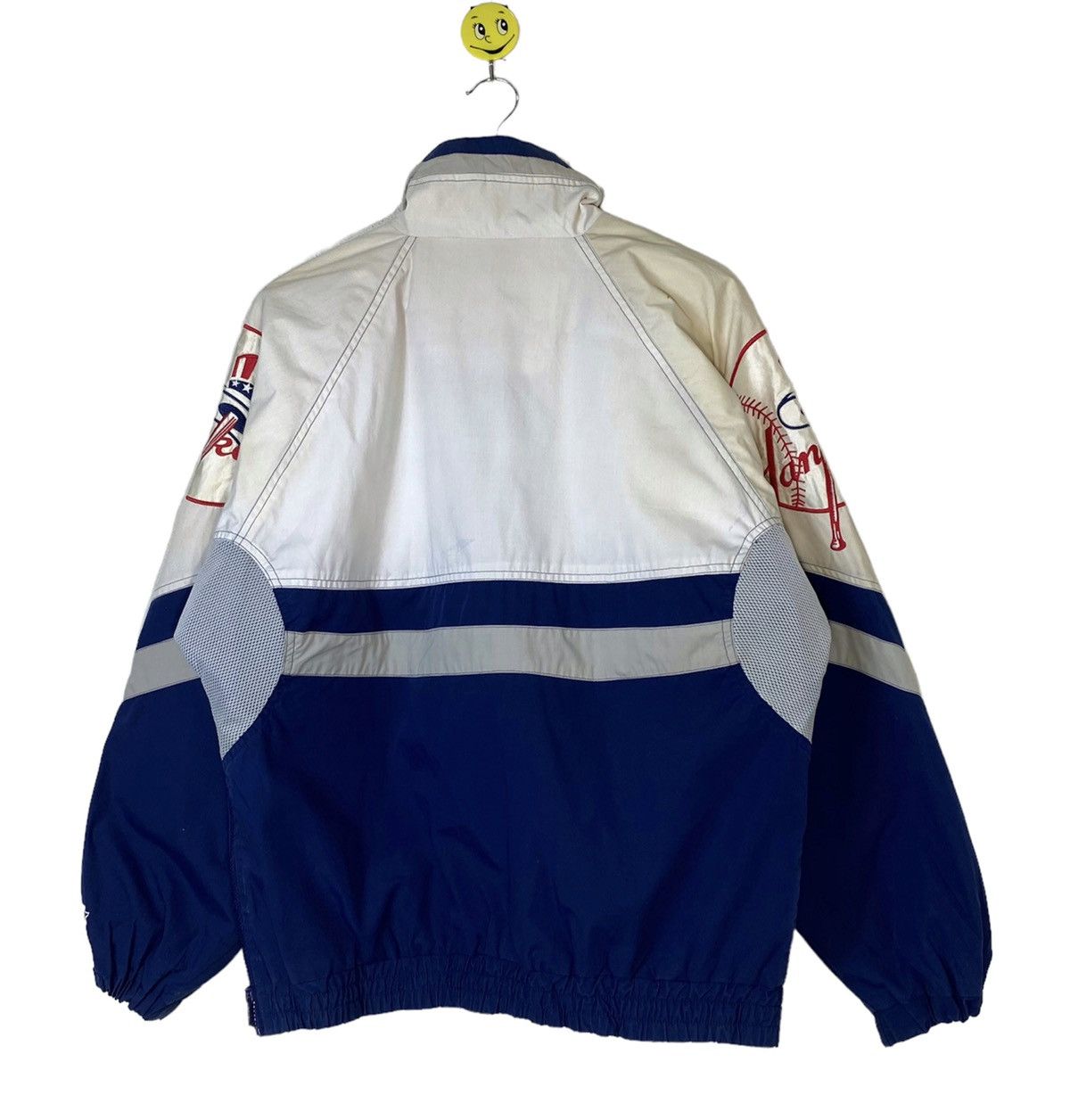 New York Yankees × Starter × Vintage Vintage NEW YORK YANKEES by Starter Windbreaker Half Zipper Size US M / EU 48-50 / 2 - 10 Thumbnail