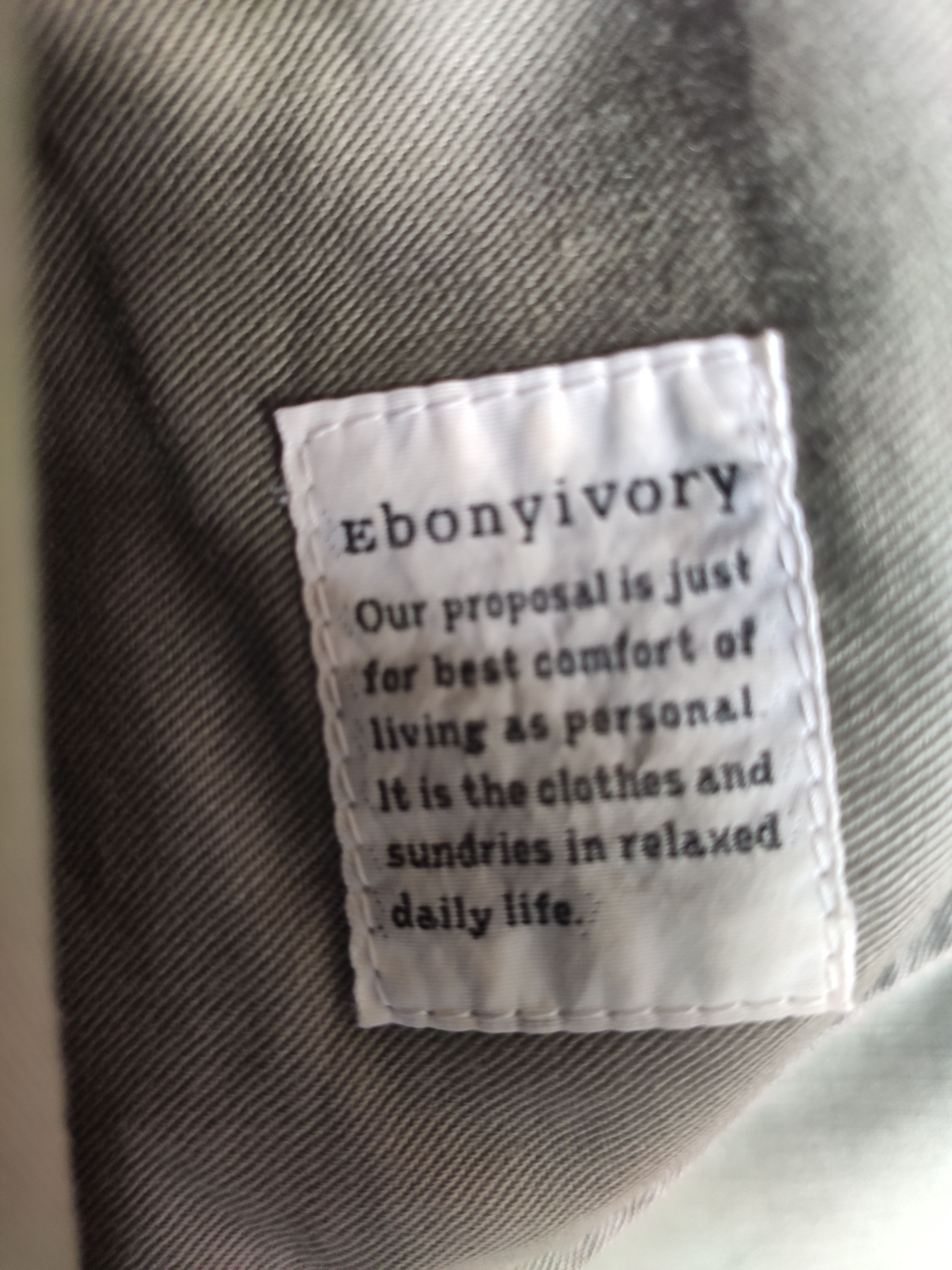 If Six Was Nine Ebony Ivory parkas jacket military Size US M / EU 48-50 / 2 - 6 Thumbnail