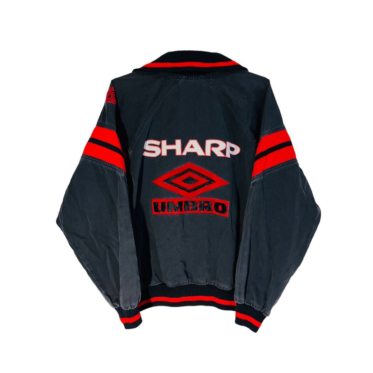 Umbro Manchester United umbro sweatshirt drill top vintage 90s Size US S / EU 44-46 / 1 - 4 Thumbnail