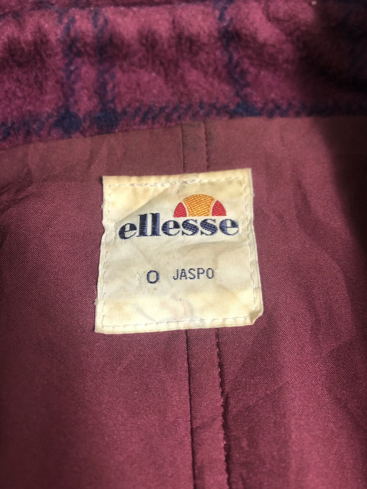 Ellesse × Vintage Vintage Ellesse Checkered Winter Coat Free Size Size US L / EU 52-54 / 3 - 5 Thumbnail
