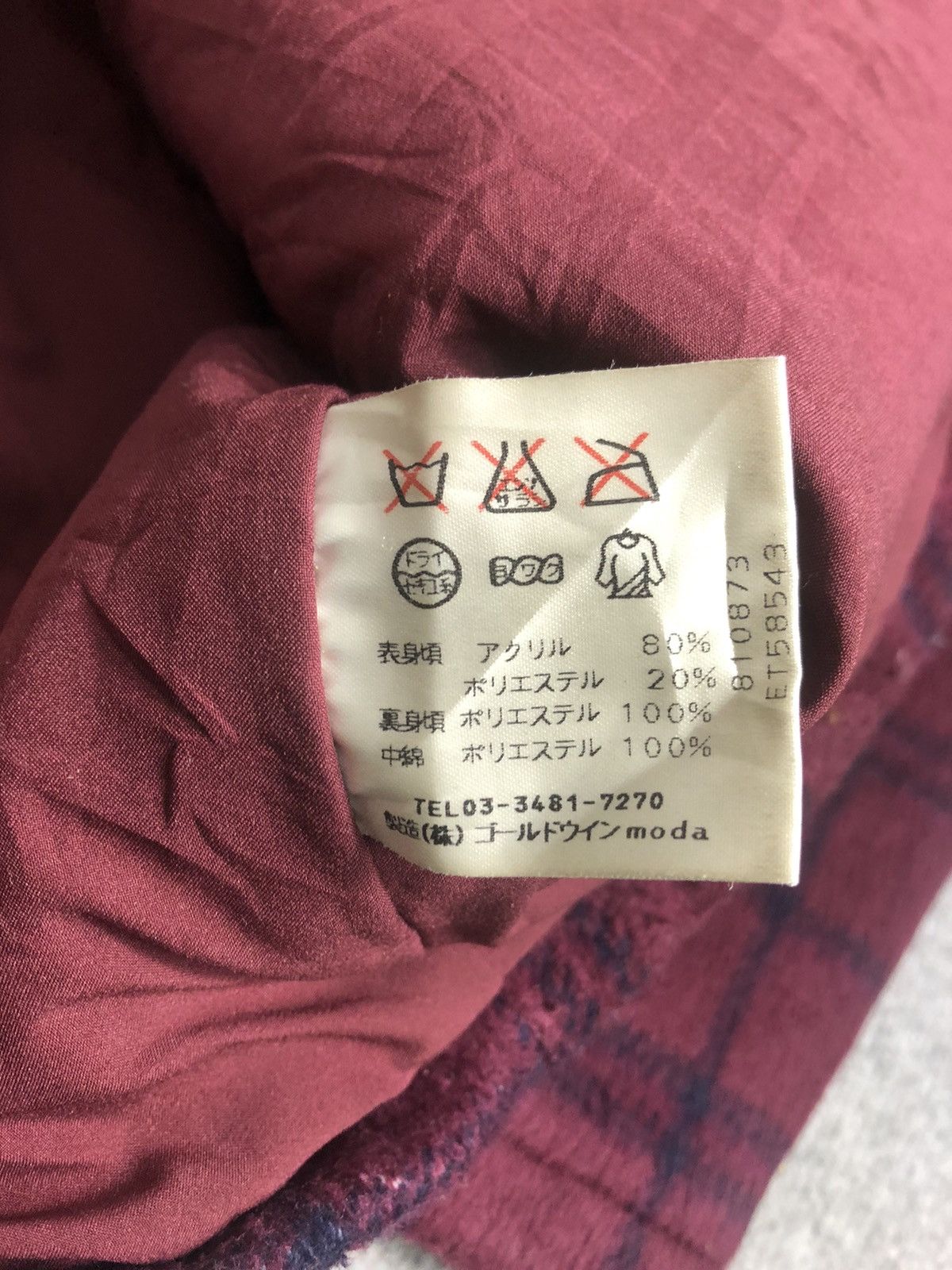 Ellesse × Vintage Vintage Ellesse Checkered Winter Coat Free Size Size US L / EU 52-54 / 3 - 12 Thumbnail
