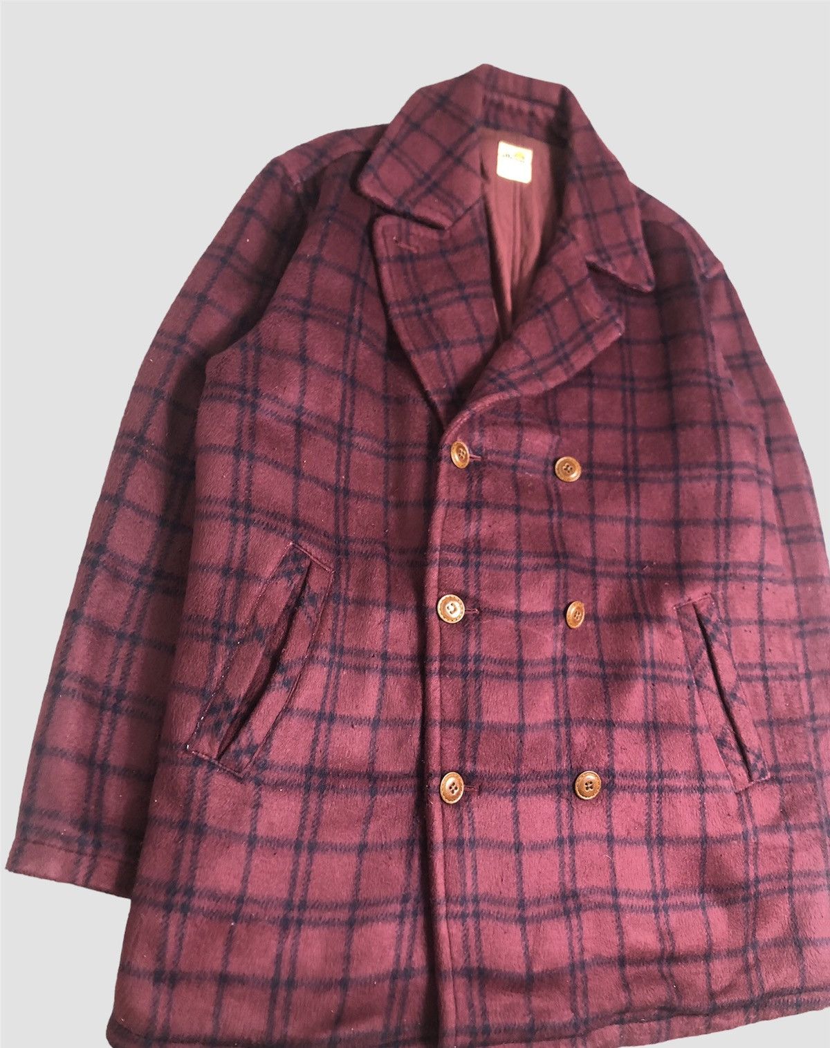 Ellesse × Vintage Vintage Ellesse Checkered Winter Coat Free Size Size US L / EU 52-54 / 3 - 2 Thumbnail