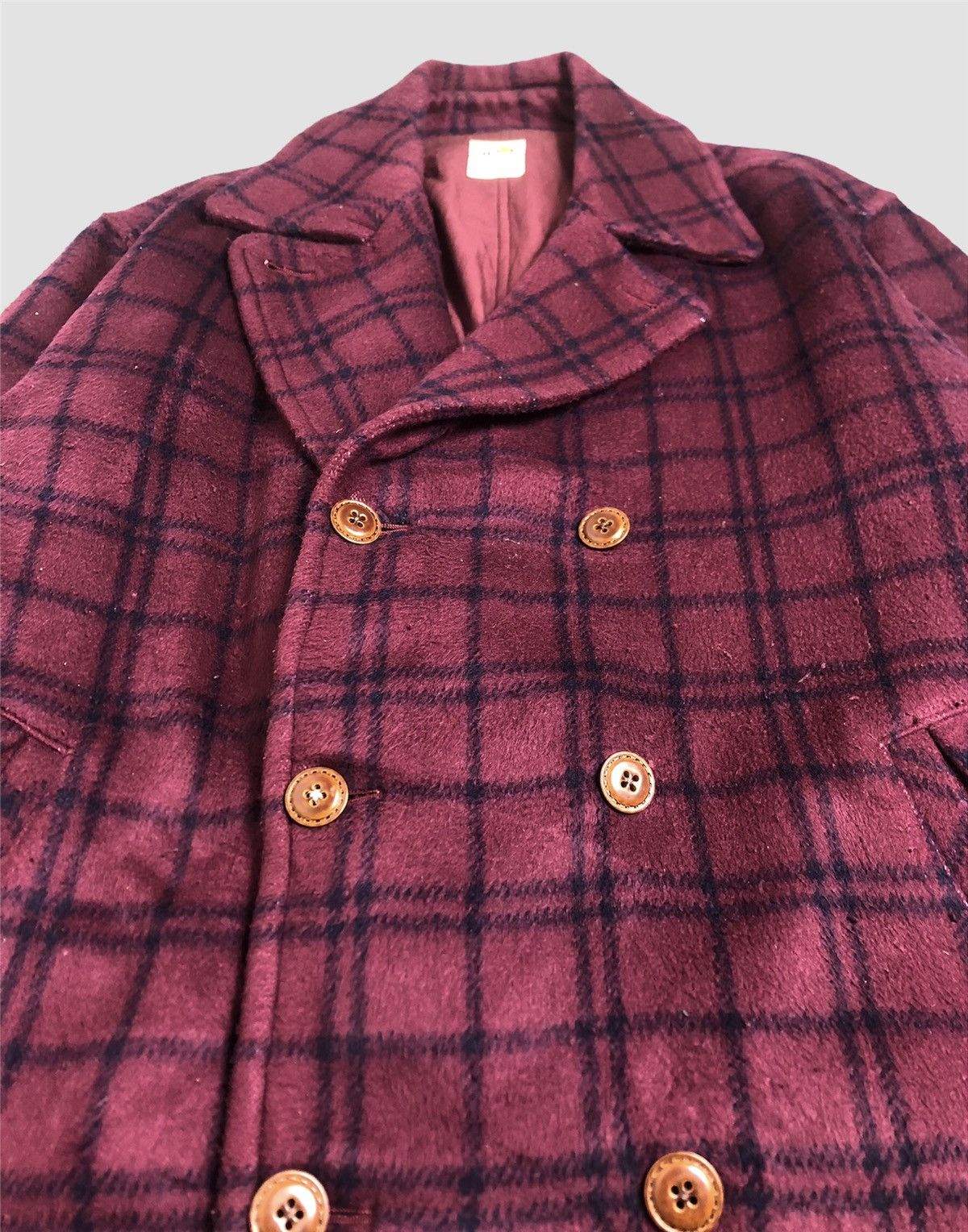 Ellesse × Vintage Vintage Ellesse Checkered Winter Coat Free Size Size US L / EU 52-54 / 3 - 6 Thumbnail