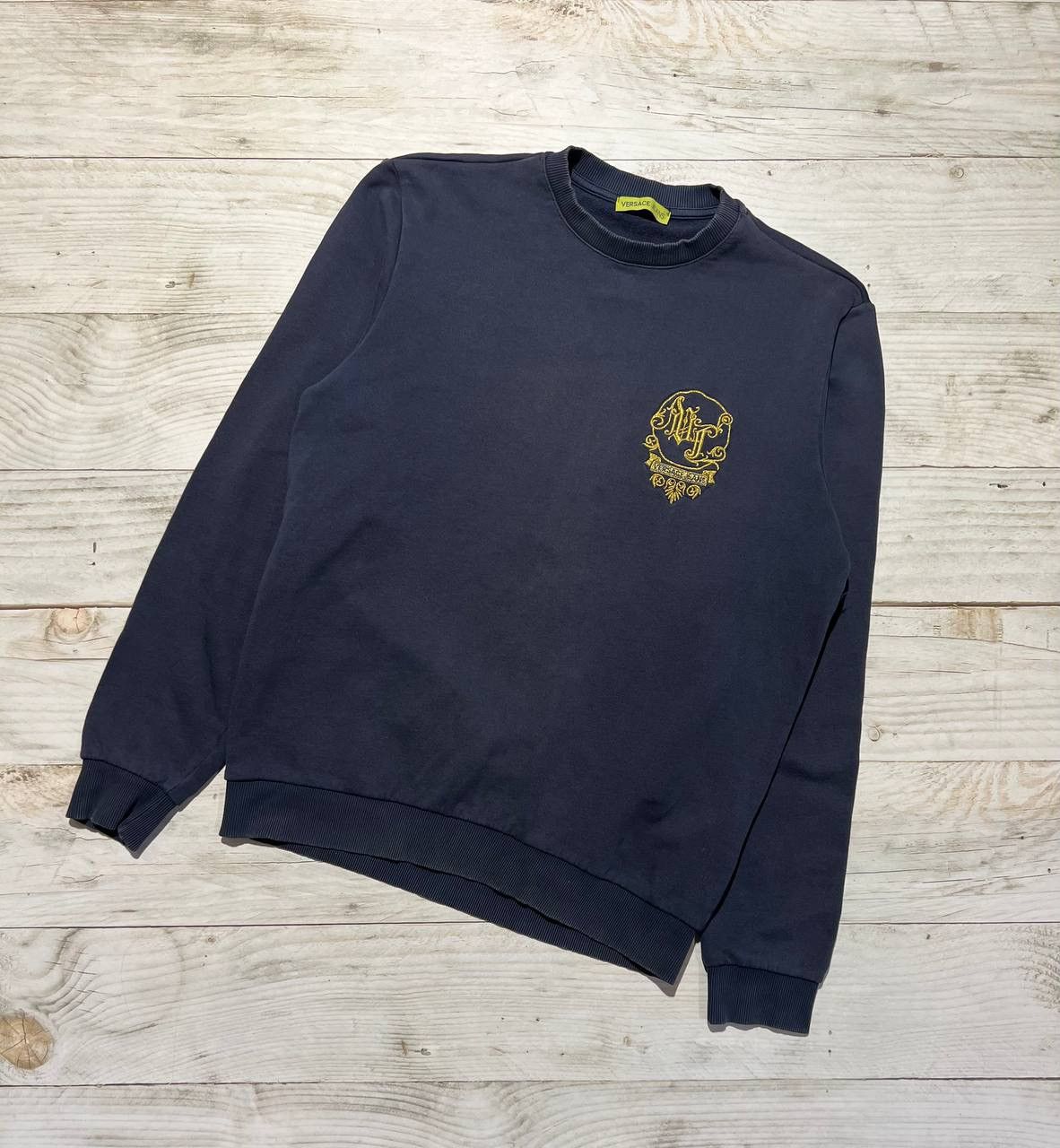 Versace Versace Jeans Sweatshirt Big Logo Size US L / EU 52-54 / 3 - 1 Thumbnail