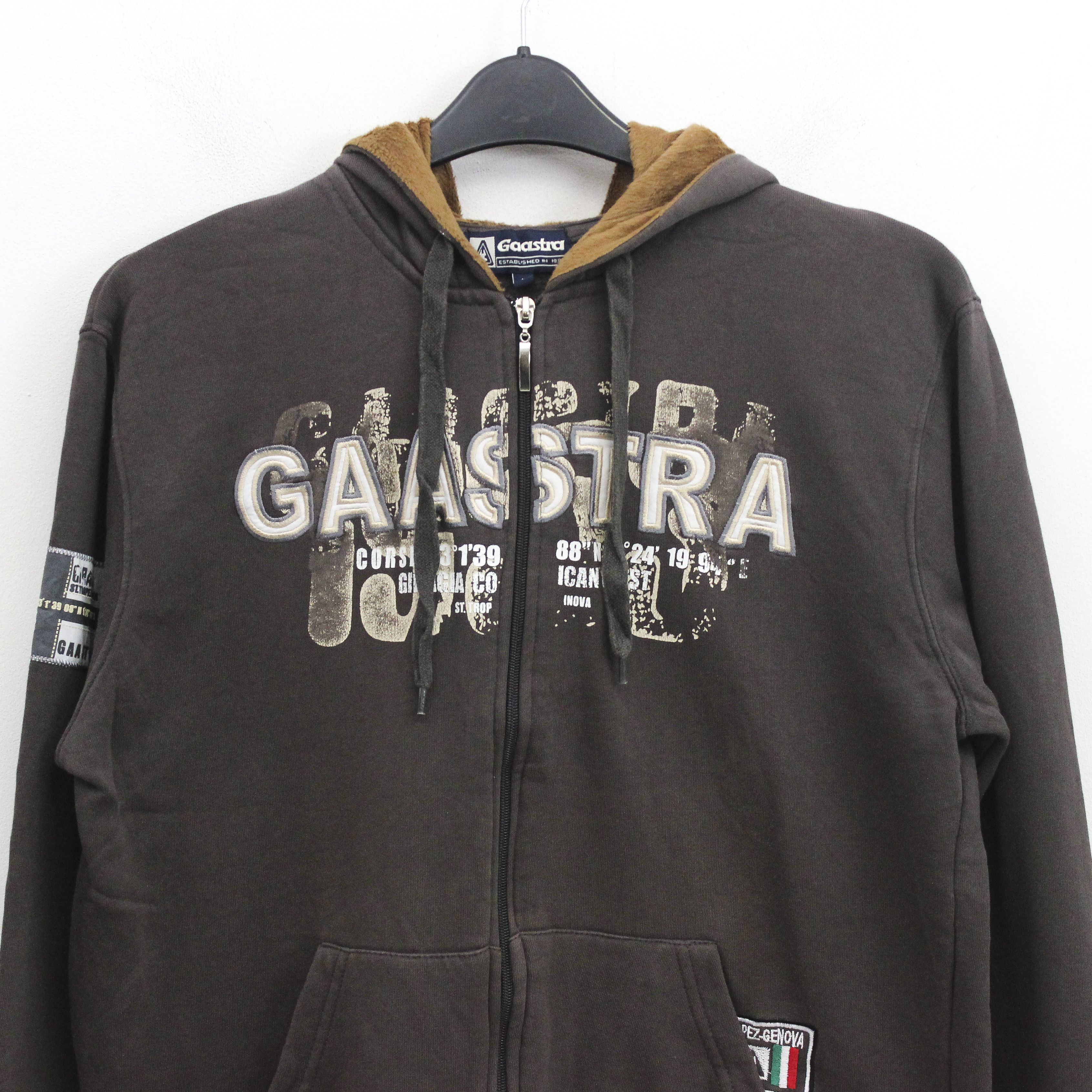 Other GAASTRA Sweatshirt Zip Up Hoodie Jumper Jacket Cotton Casual Size L / US 10 / IT 46 - 2 Thumbnail