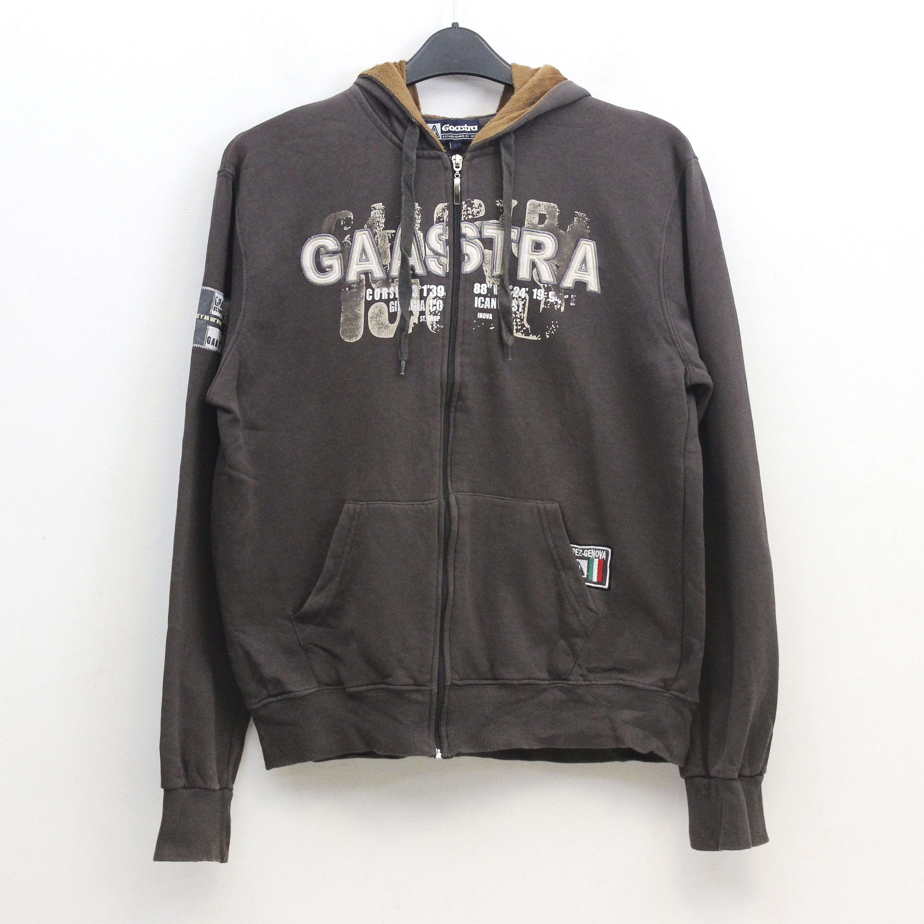 Other GAASTRA Sweatshirt Zip Up Hoodie Jumper Jacket Cotton Casual Size L / US 10 / IT 46 - 1 Thumbnail