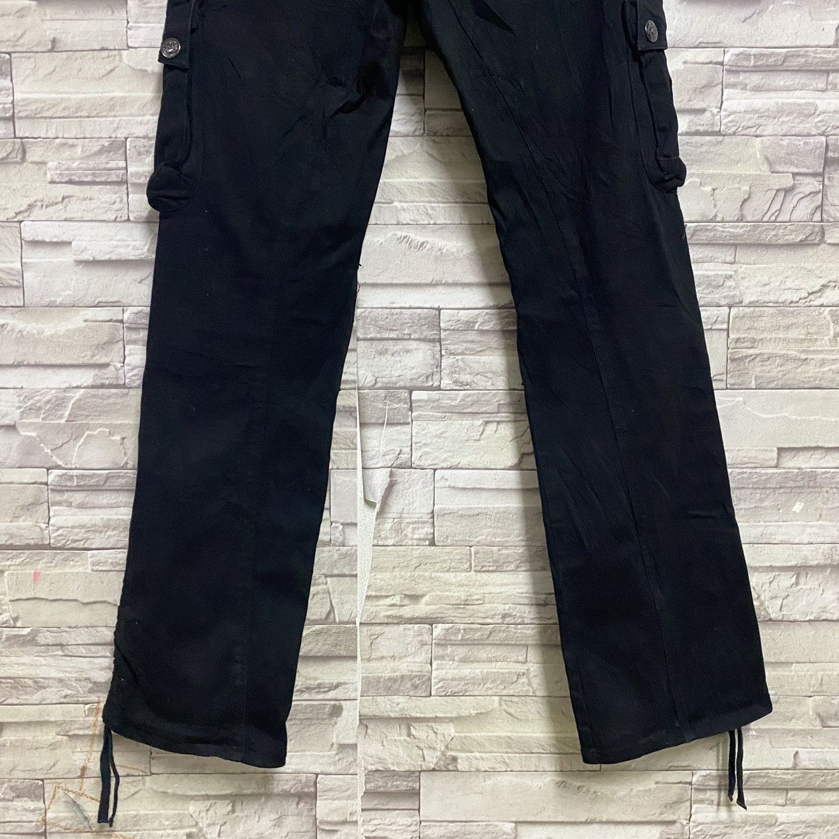 Le Grande Bleu (L.G.B.) SAUCY COOL Black Cargo Pants Size US 30 / EU 46 - 13 Thumbnail
