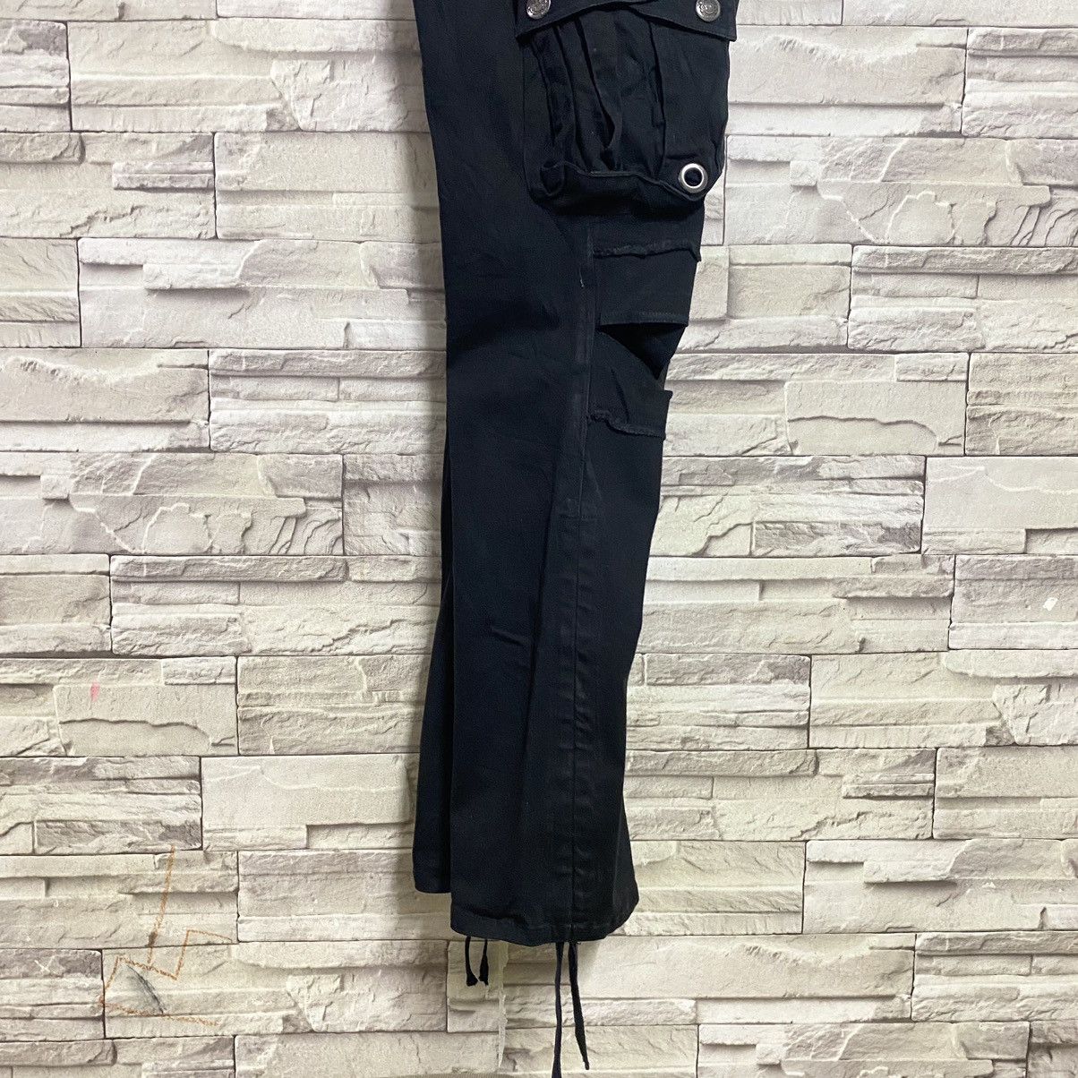 Le Grande Bleu (L.G.B.) SAUCY COOL Black Cargo Pants Size US 30 / EU 46 - 17 Thumbnail