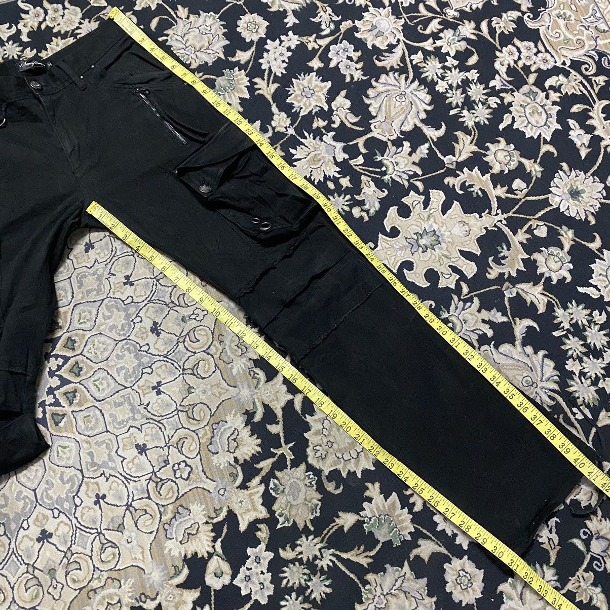 Le Grande Bleu (L.G.B.) SAUCY COOL Black Cargo Pants Size US 30 / EU 46 - 21 Thumbnail