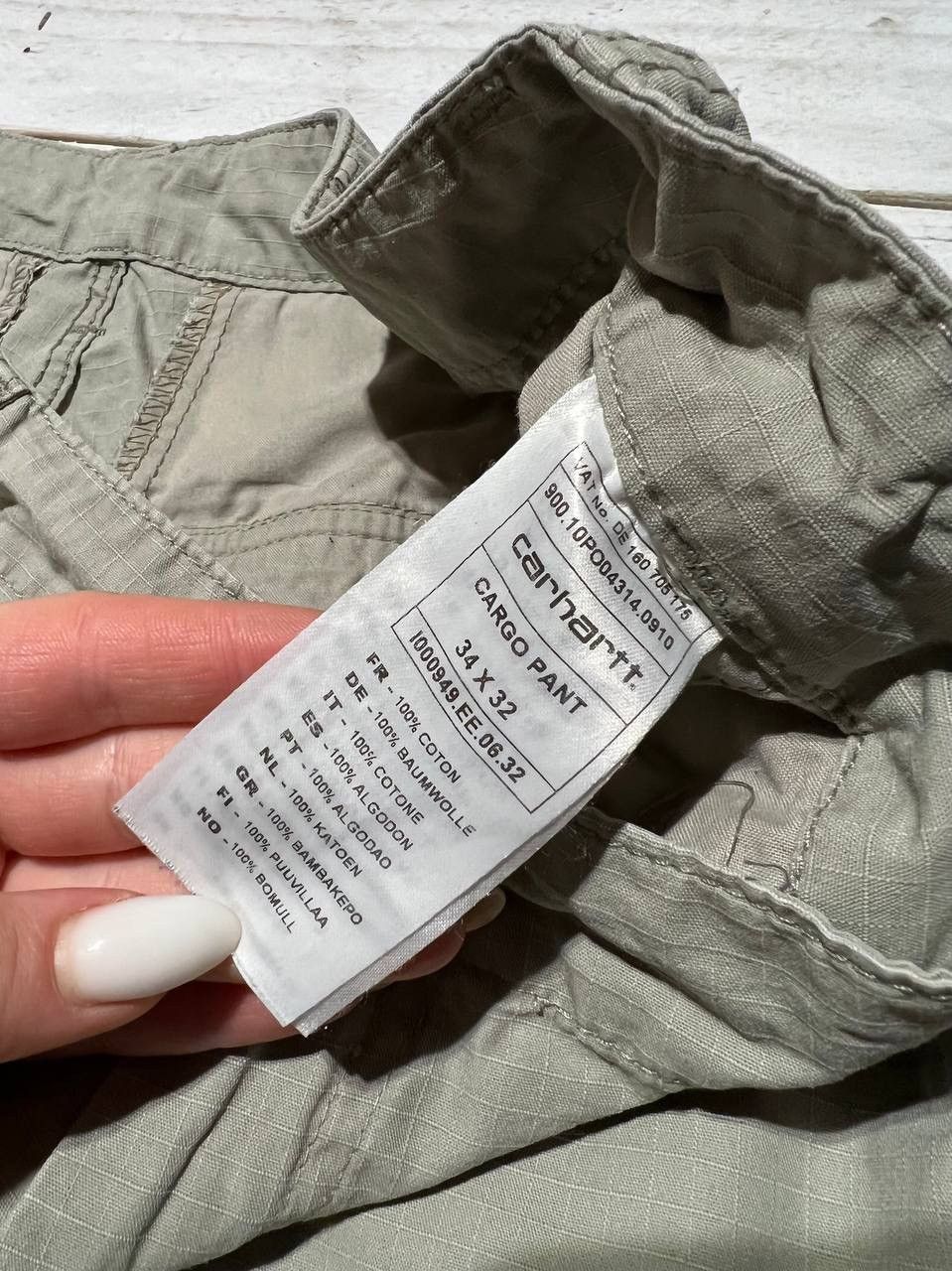 Carhartt Vintage Carhartt Cargo Pants Military Army Y2K Size US 34 / EU 50 - 8 Thumbnail