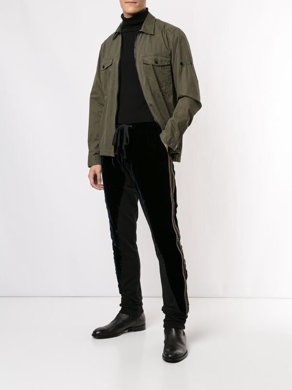 Greg Lauren Greg Lauren velvet effect skinny-fit trousers Size US 32 / EU 48 - 1 Thumbnail
