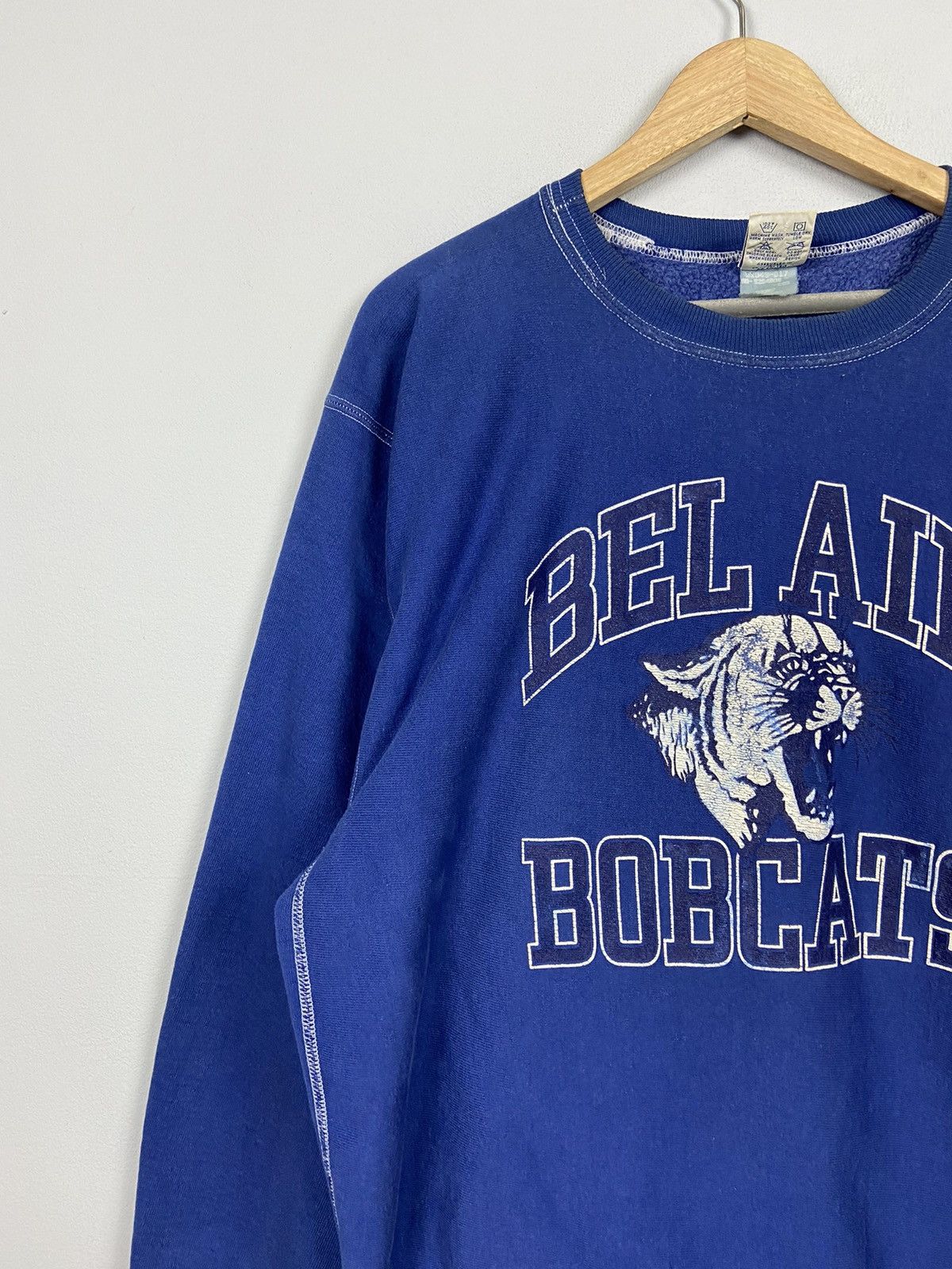 Champion Vintage Champion Reverse Weave Bel Air Boncats Sweathirt Size US XL / EU 56 / 4 - 3 Thumbnail