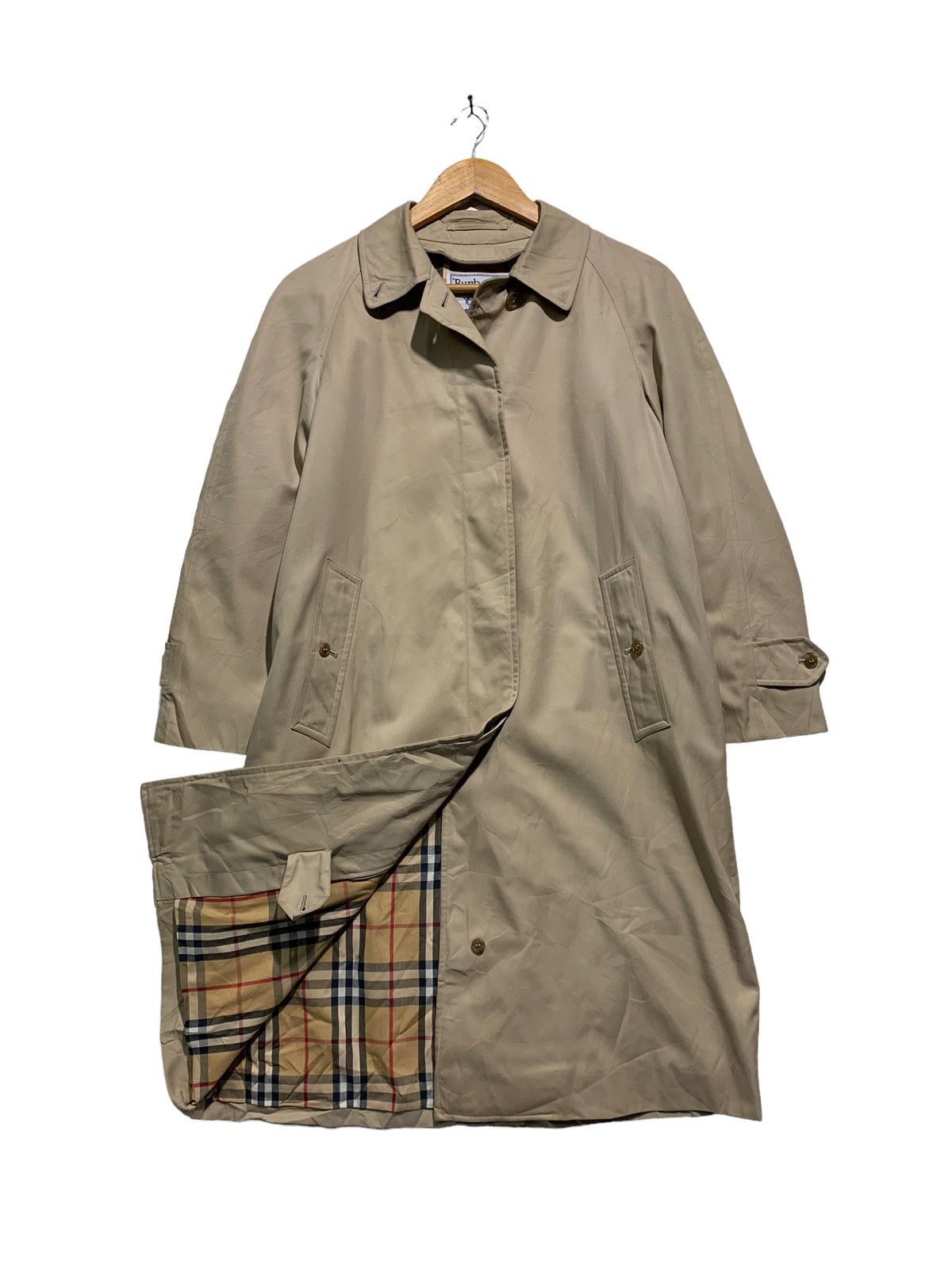 Burberry × Burberry Prorsum 🔥BURBERRY NOVACHECK OVERCOATS LIGHT BROWN Size M / US 6-8 / IT 42-44 - 2 Thumbnail