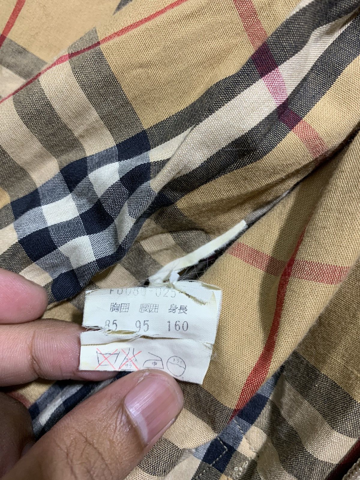 Burberry × Burberry Prorsum 🔥BURBERRY NOVACHECK OVERCOATS LIGHT BROWN Size M / US 6-8 / IT 42-44 - 9 Thumbnail