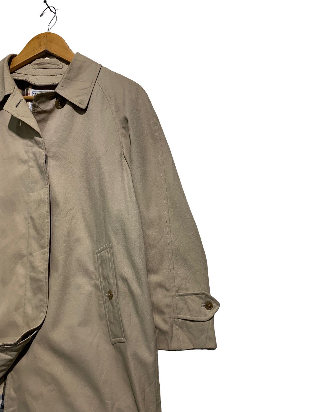 Burberry × Burberry Prorsum 🔥BURBERRY NOVACHECK OVERCOATS LIGHT BROWN Size M / US 6-8 / IT 42-44 - 5 Thumbnail