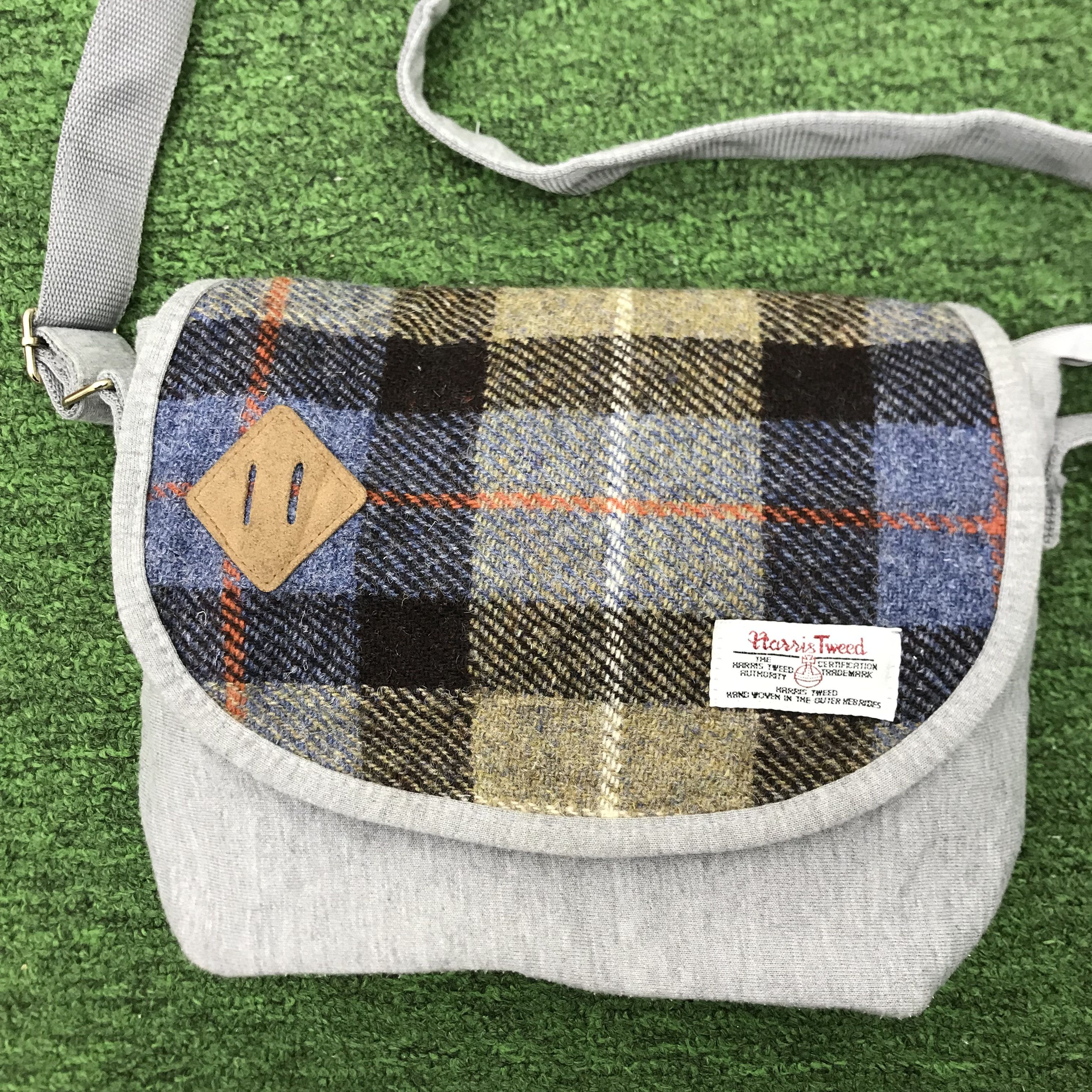 Harris Tweed × Vintage V11 HARRIS TWEED SLINGBAG PLAID TARTAN PUNK STYLE Size ONE SIZE - 2 Thumbnail