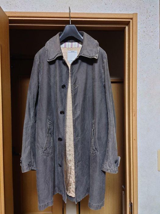 Visvim VISVIM Herge Coat Damage Chino Jacket | Grailed