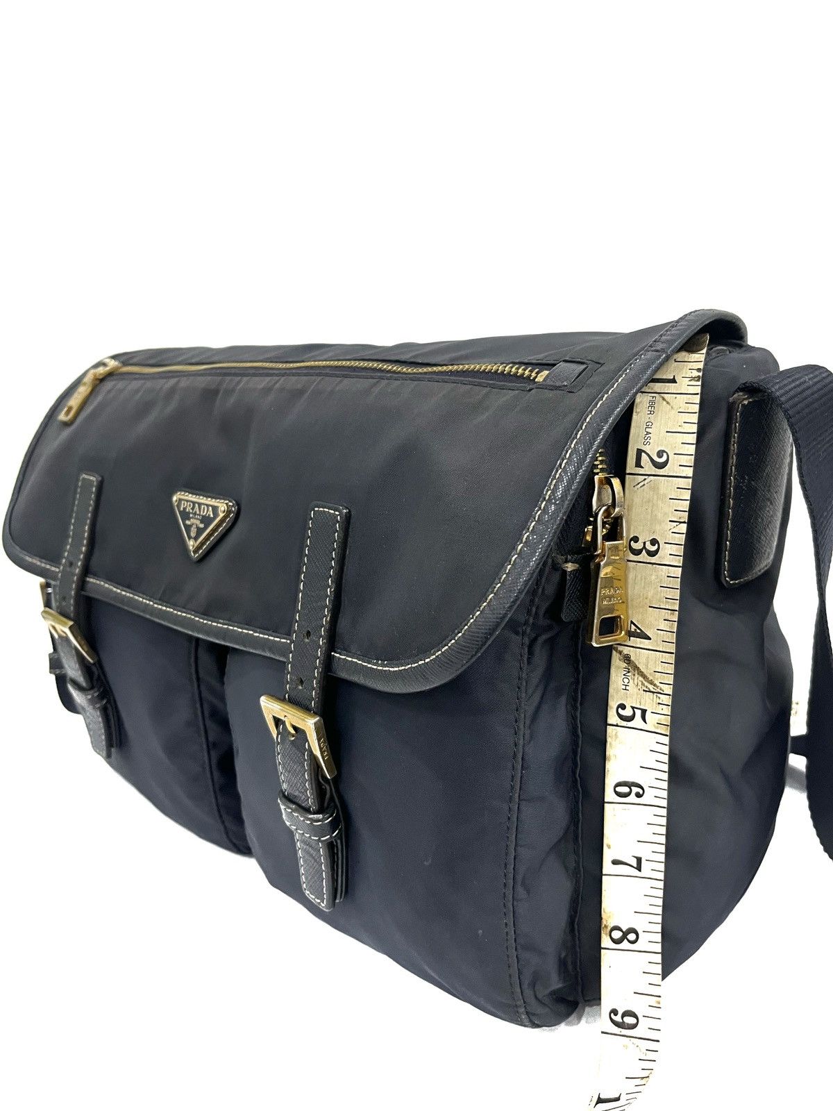 Prada Authentic PRADA Nylon Massenger Bag Size ONE SIZE - 25 Thumbnail