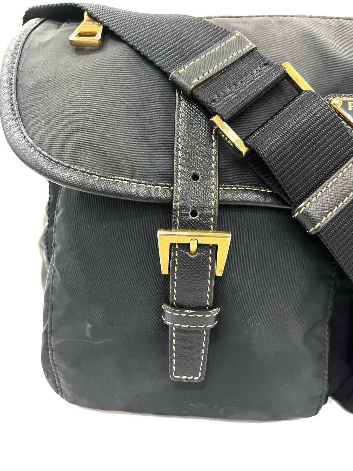 Prada Authentic PRADA Nylon Massenger Bag Size ONE SIZE - 13 Thumbnail