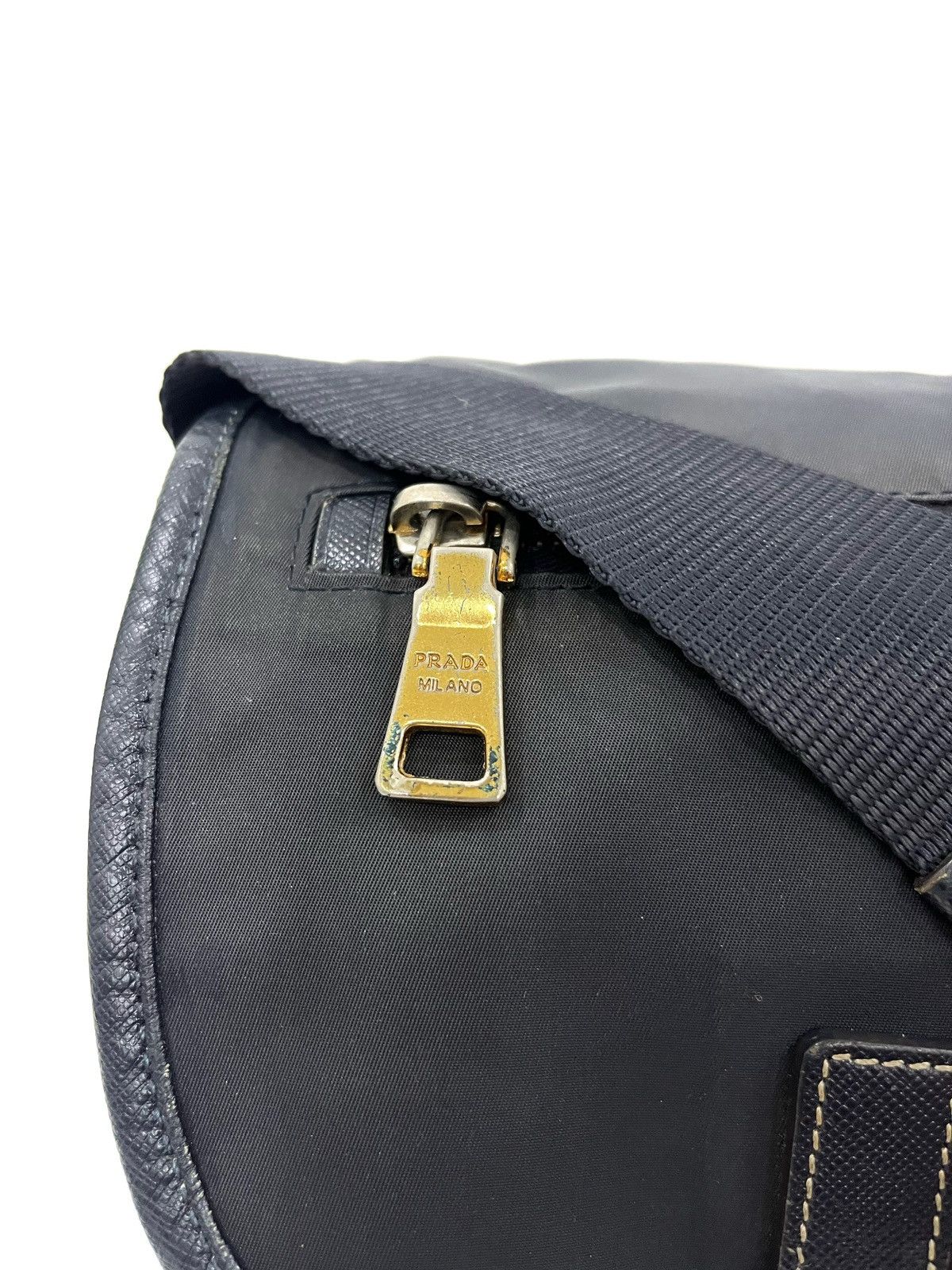 Prada Authentic PRADA Nylon Massenger Bag Size ONE SIZE - 16 Thumbnail