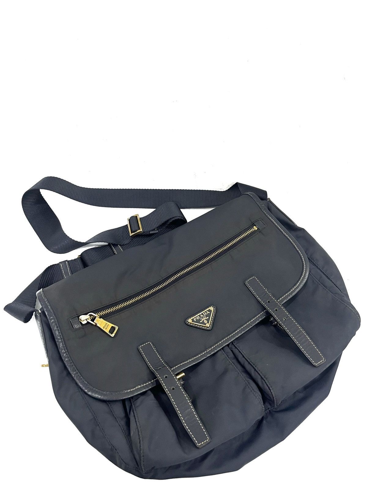 Prada Authentic PRADA Nylon Massenger Bag Size ONE SIZE - 12 Thumbnail