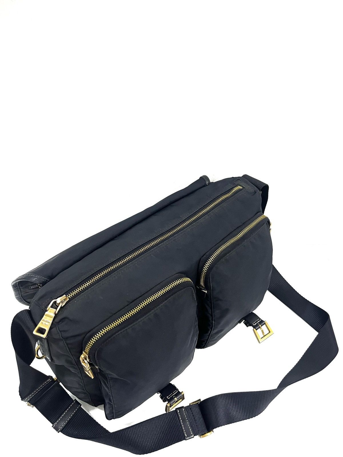 Prada Authentic PRADA Nylon Massenger Bag Size ONE SIZE - 8 Thumbnail