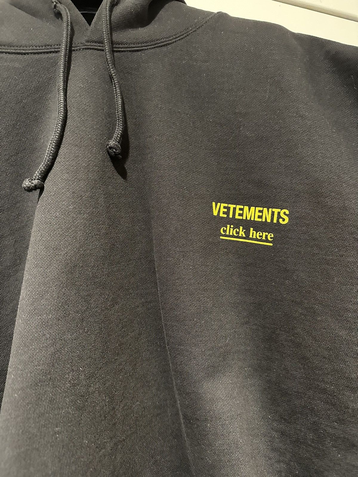 Vetements Vetements CLICK HERE Hoodie Size US L / EU 52-54 / 3 - 3 Thumbnail