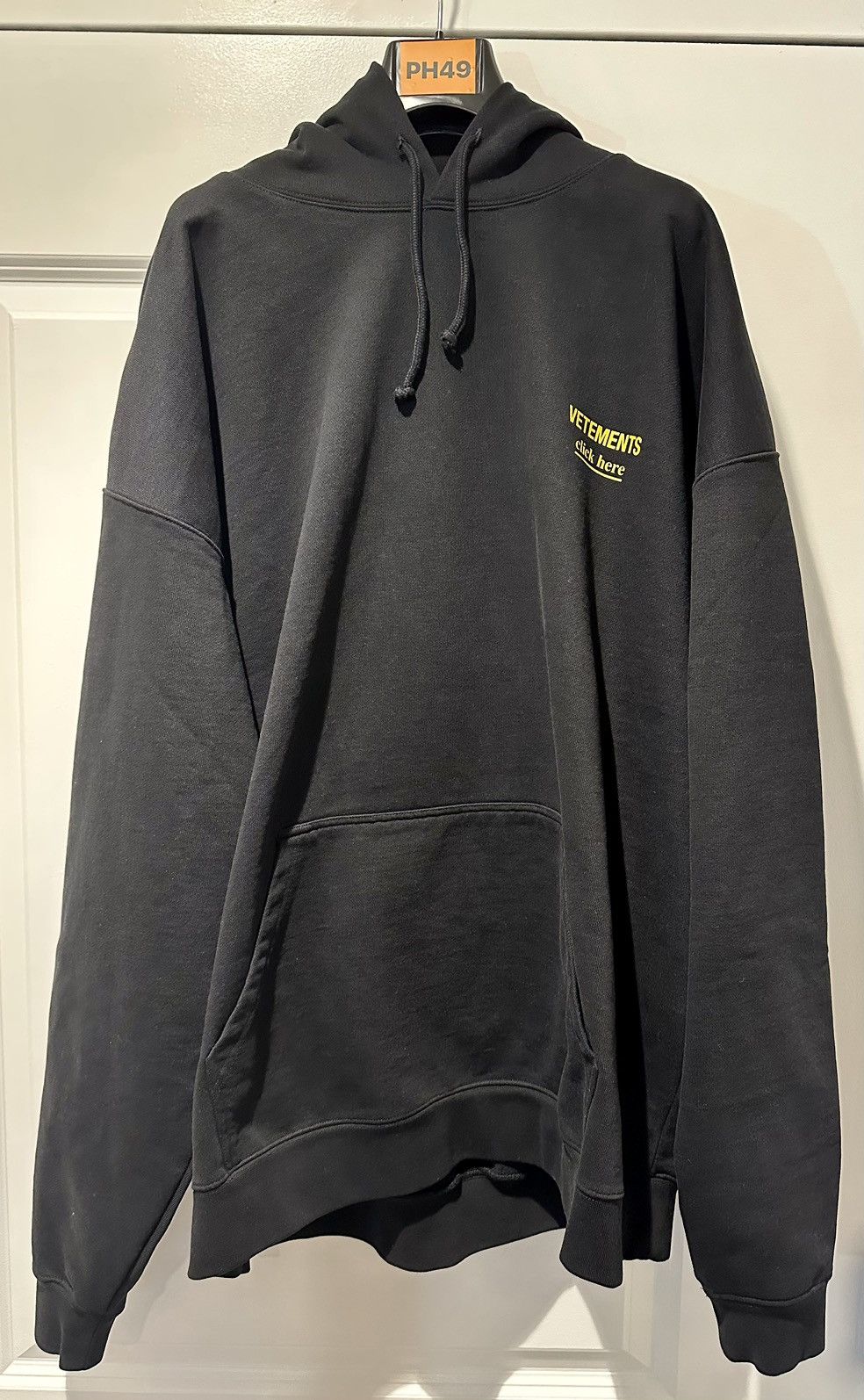 Vetements Vetements CLICK HERE Hoodie Size US L / EU 52-54 / 3 - 1 Thumbnail