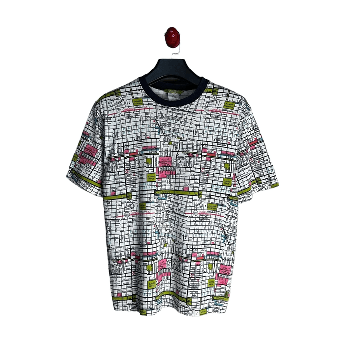 Vintage Vintage Esprit Made In USA Full Print Map TShirt Grailed