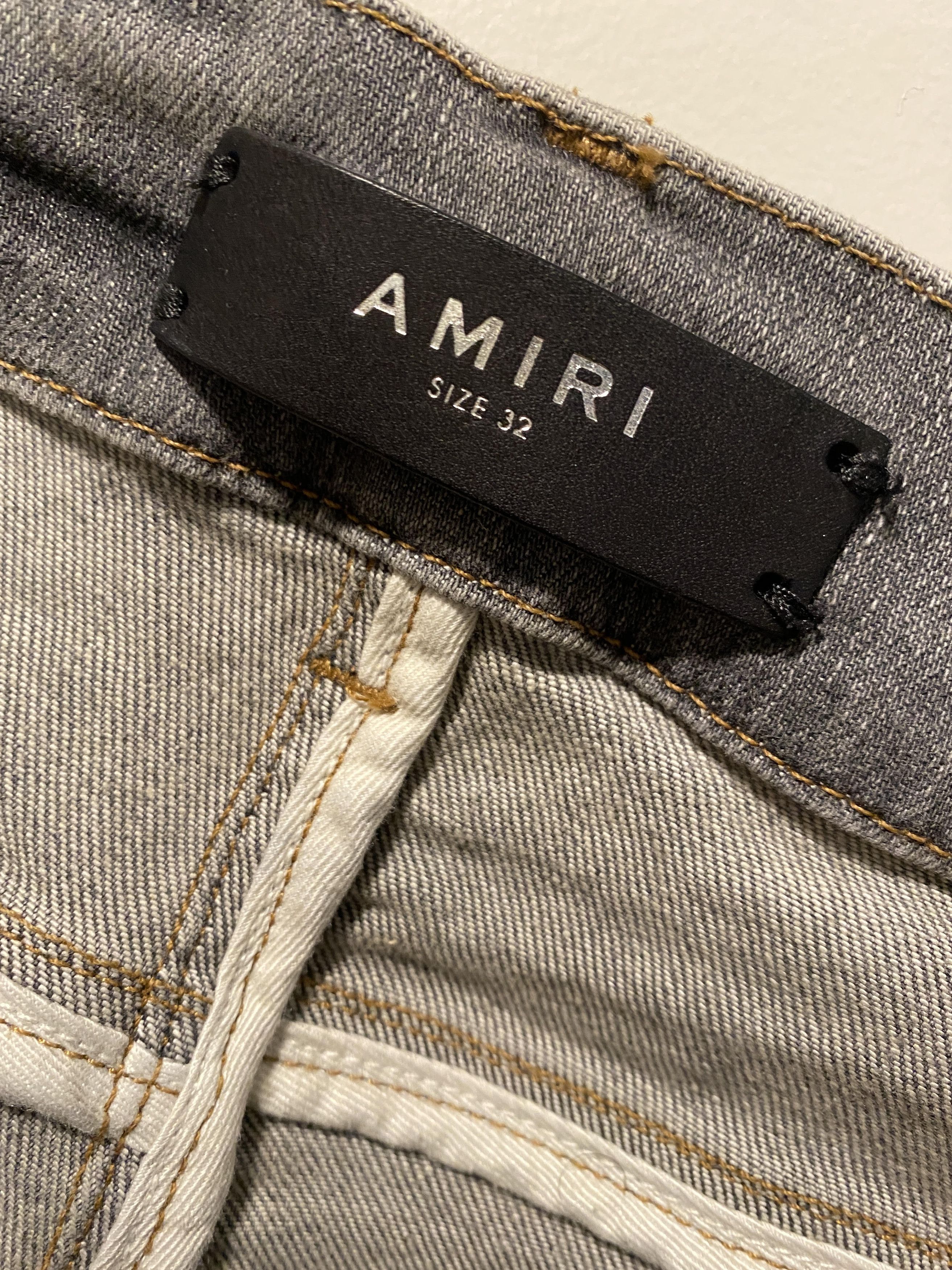 Amiri amiri stack jeans smoke grey Size US 32 / EU 48 - 3 Thumbnail