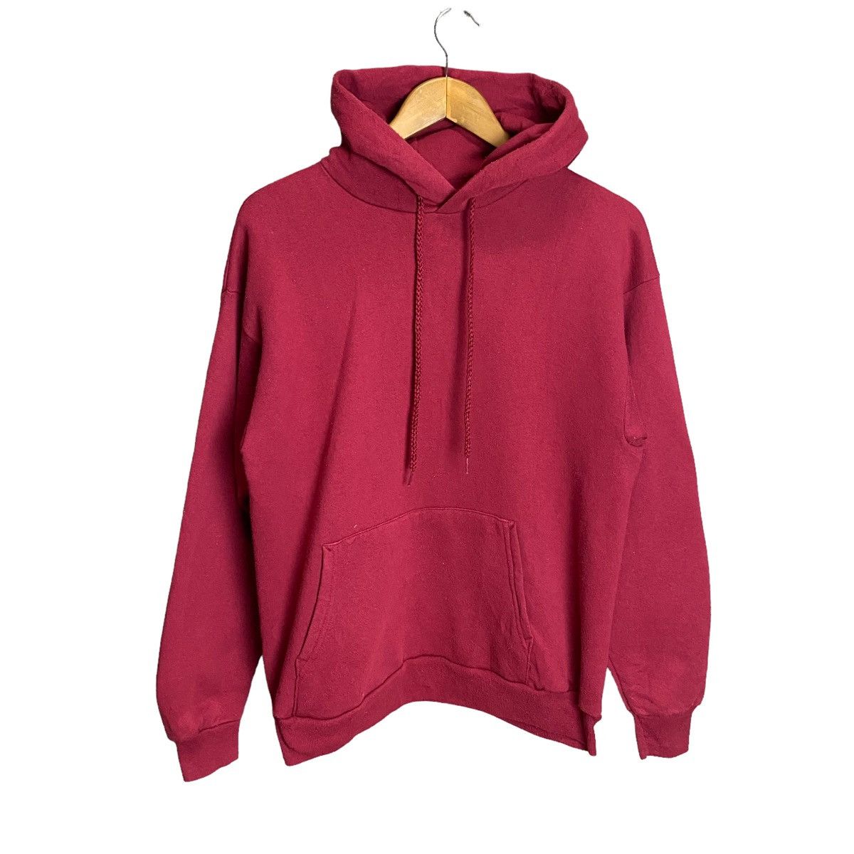 Hanes × Vintage Vintage Hanes plain hoodie Size US M / EU 48-50 / 2 - 1 Thumbnail