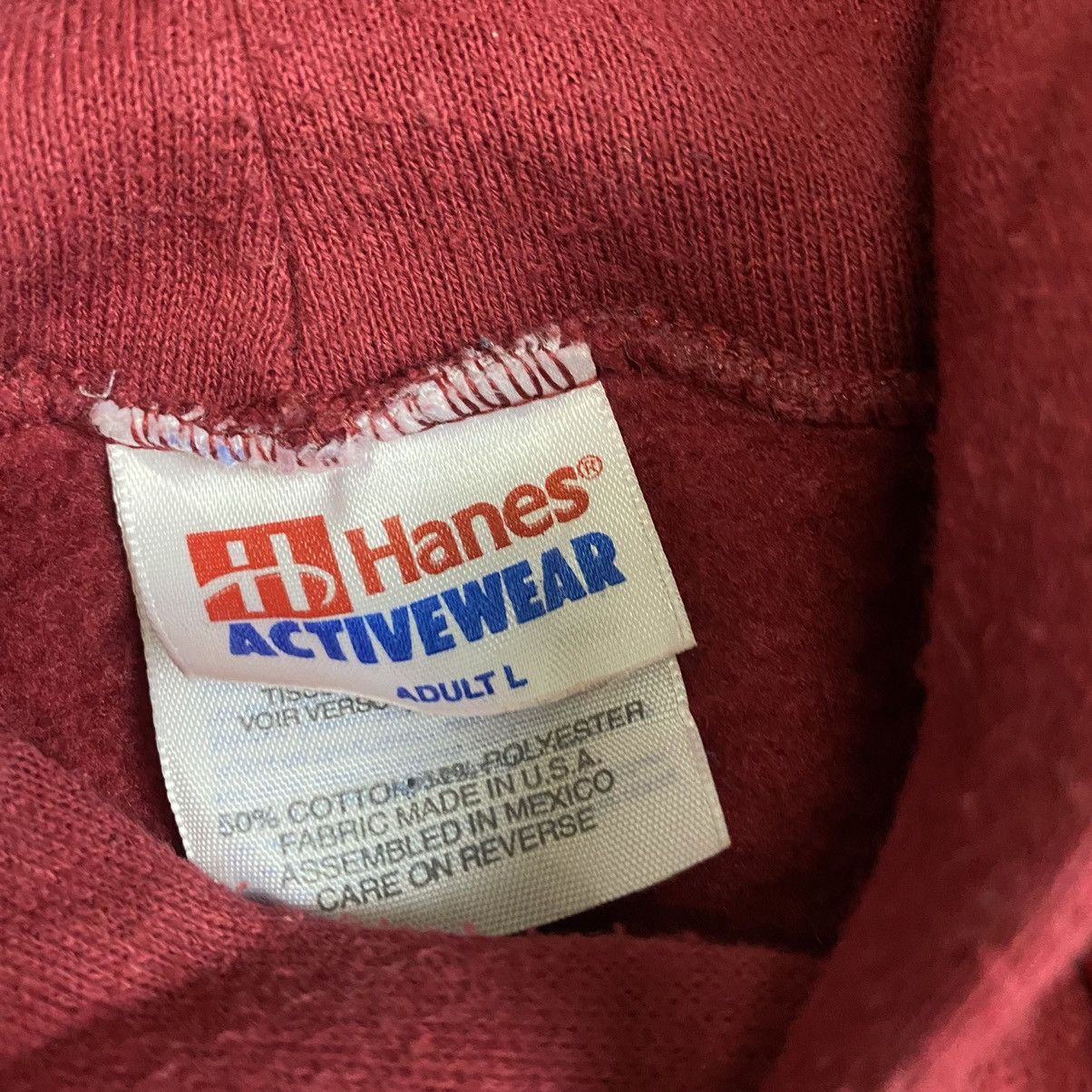 Hanes × Vintage Vintage Hanes plain hoodie Size US M / EU 48-50 / 2 - 7 Thumbnail