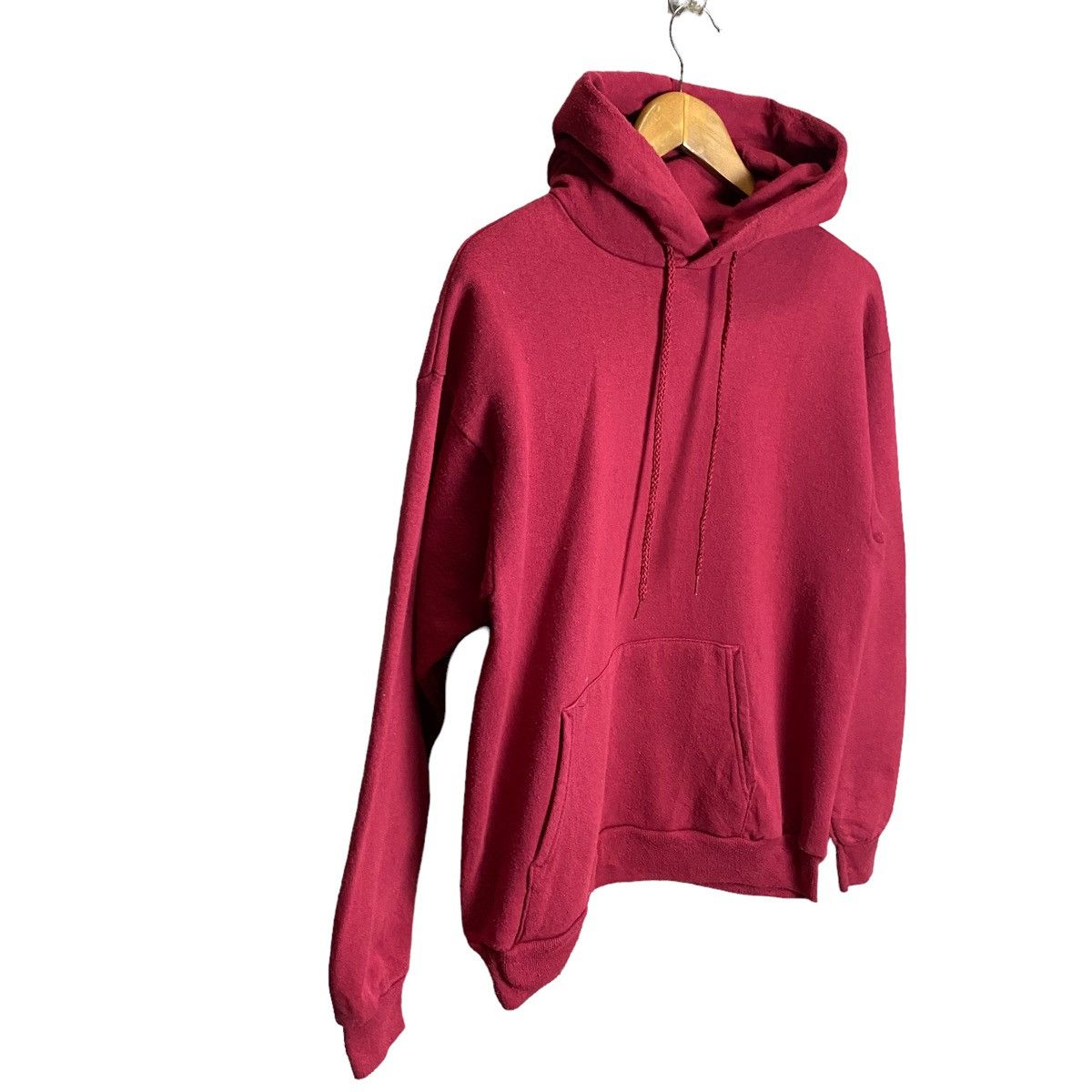 Hanes × Vintage Vintage Hanes plain hoodie Size US M / EU 48-50 / 2 - 2 Thumbnail