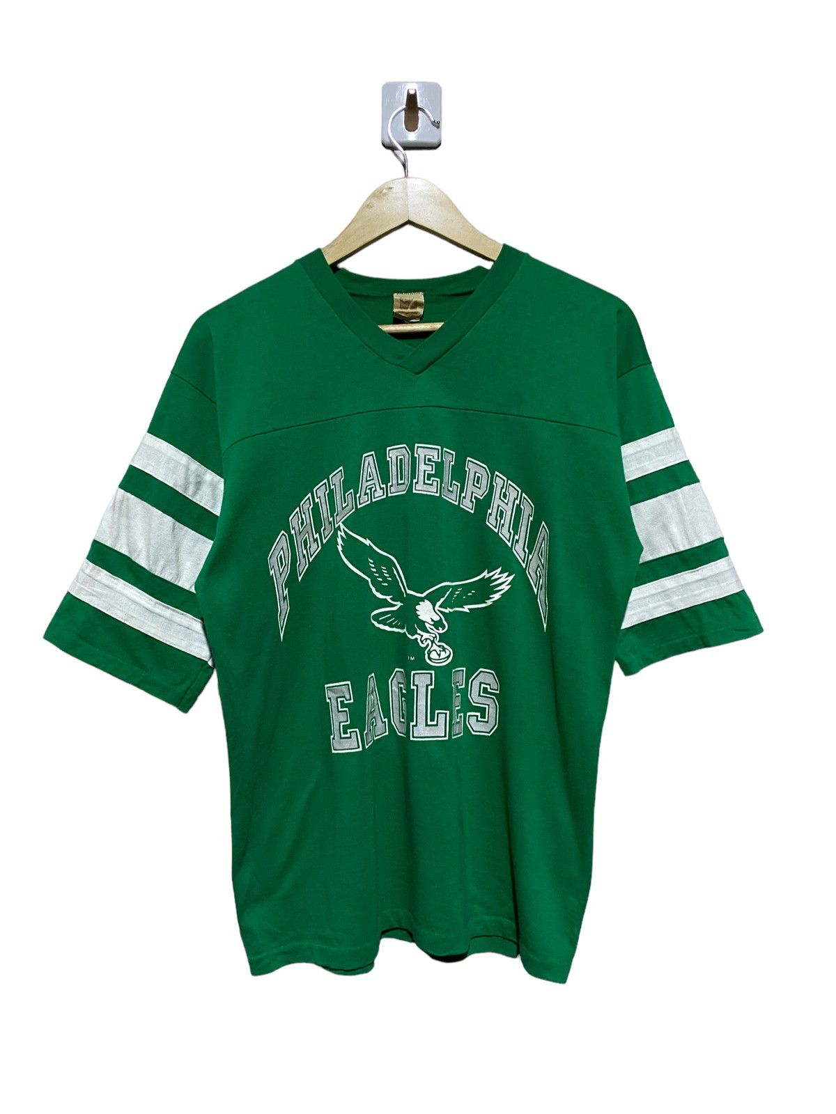 Logo 7 × Vintage 🔥SALE🔥VINTAGE PHILADELPHIA EAGLES MADE IN USA Size US L / EU 52-54 / 3 - 1 Thumbnail