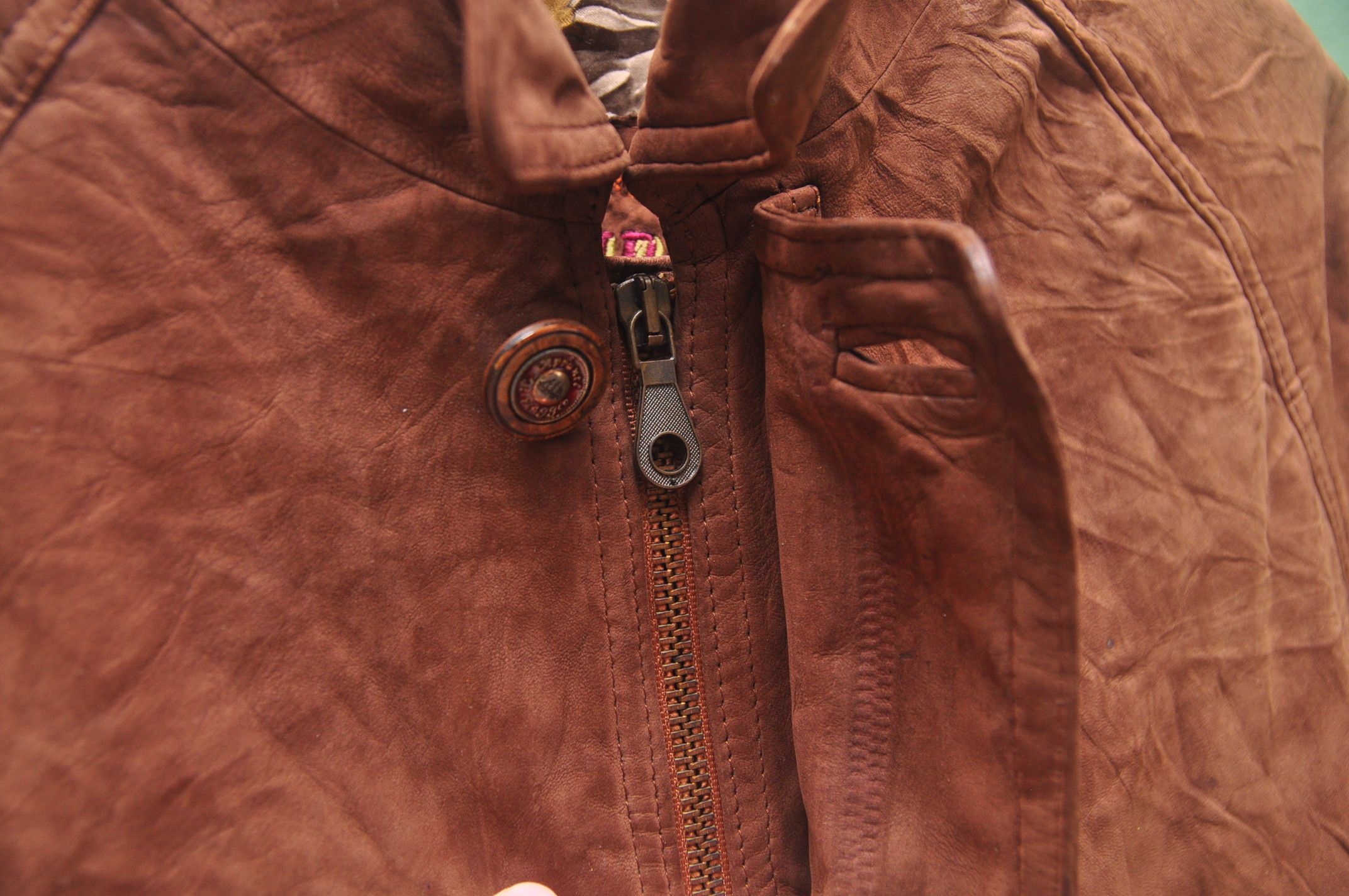 Other Leather Jacket Made In Jacket Size US M / EU 48-50 / 2 - 6 Thumbnail