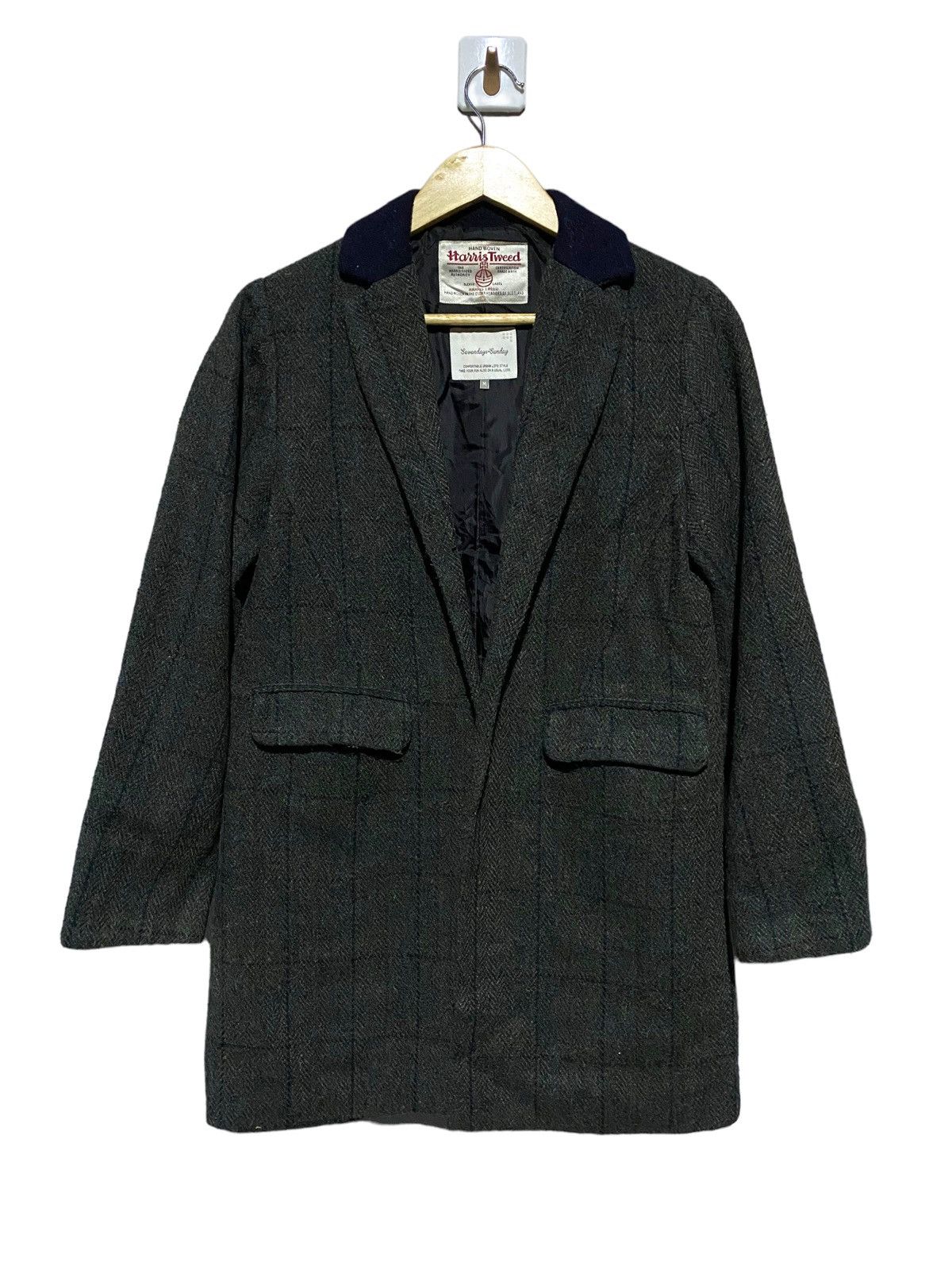 Harris Tweed × Japanese Brand 🔥SALE🔥HARRIS TWEED X SEVENFAY SUNDAY WOOL JACKET Size M / US 6-8 / IT 42-44 - 1 Thumbnail