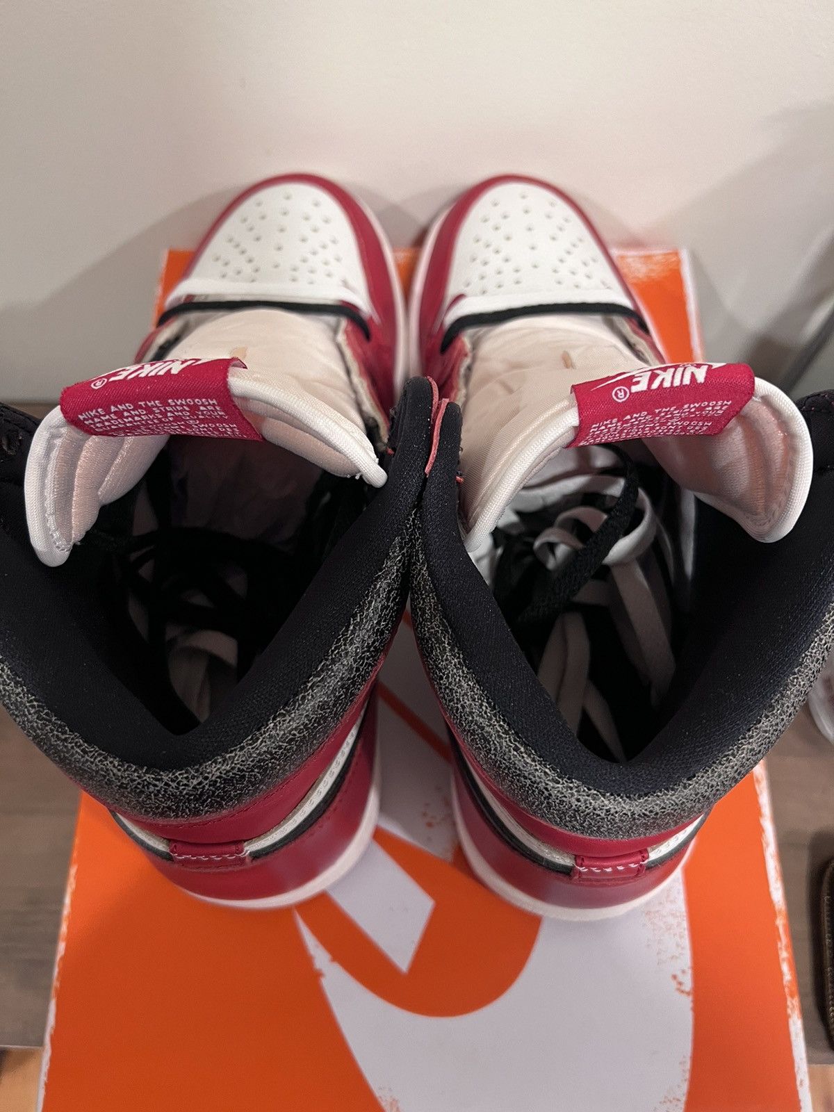 Nike Air Jordan 1 Retro High Og Chicago Lost and Found | Grailed