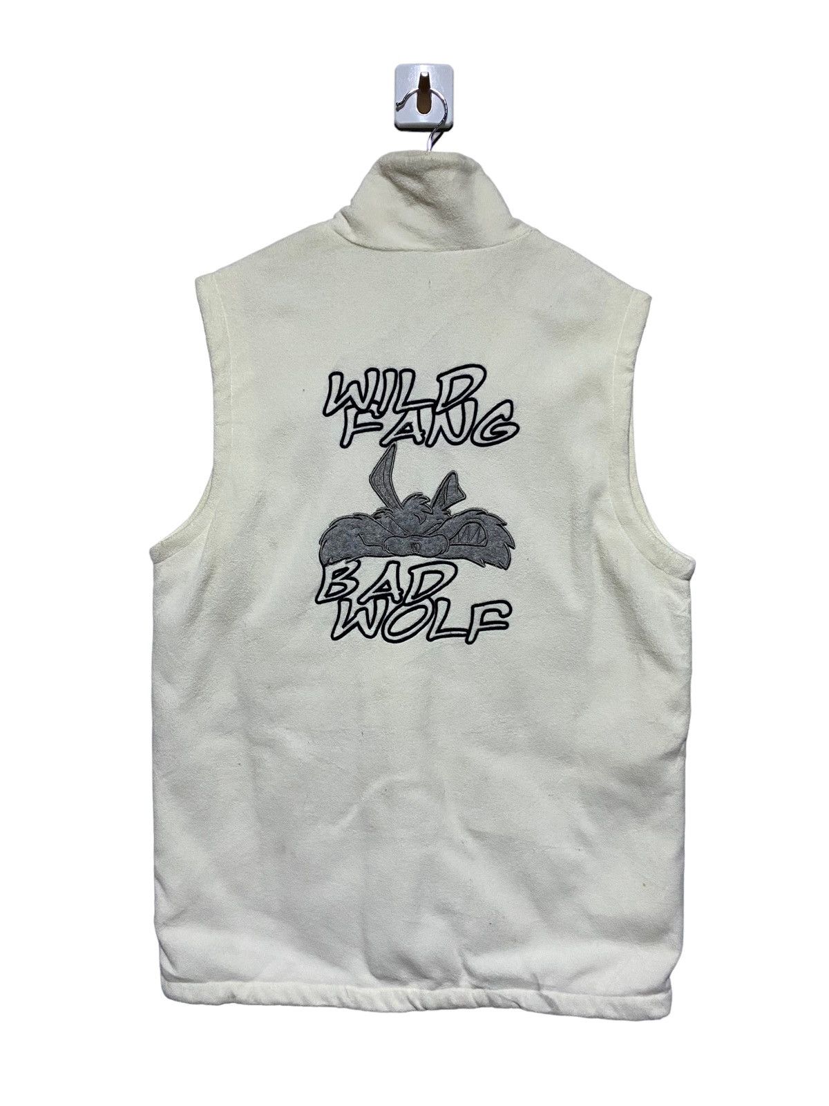 Japanese Brand 🔥SALE🔥WILD FANG BAD WOLF FLEECE VEST Size US L / EU 52-54 / 3 - 1 Thumbnail