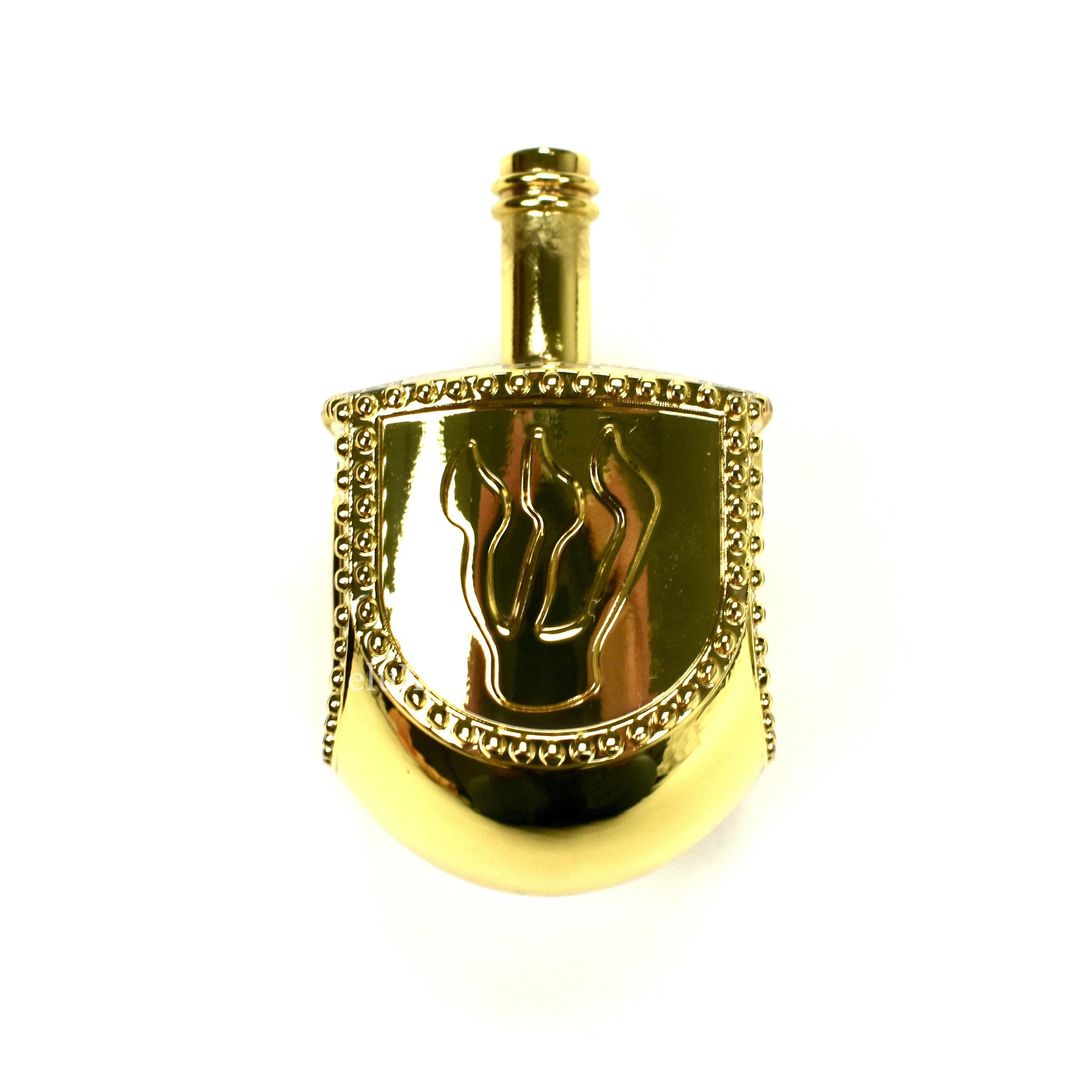Kith Kith Gold Metal Logo Engraved Hanukkah Dreidel FW22 DS Size ONE SIZE - 6 Thumbnail
